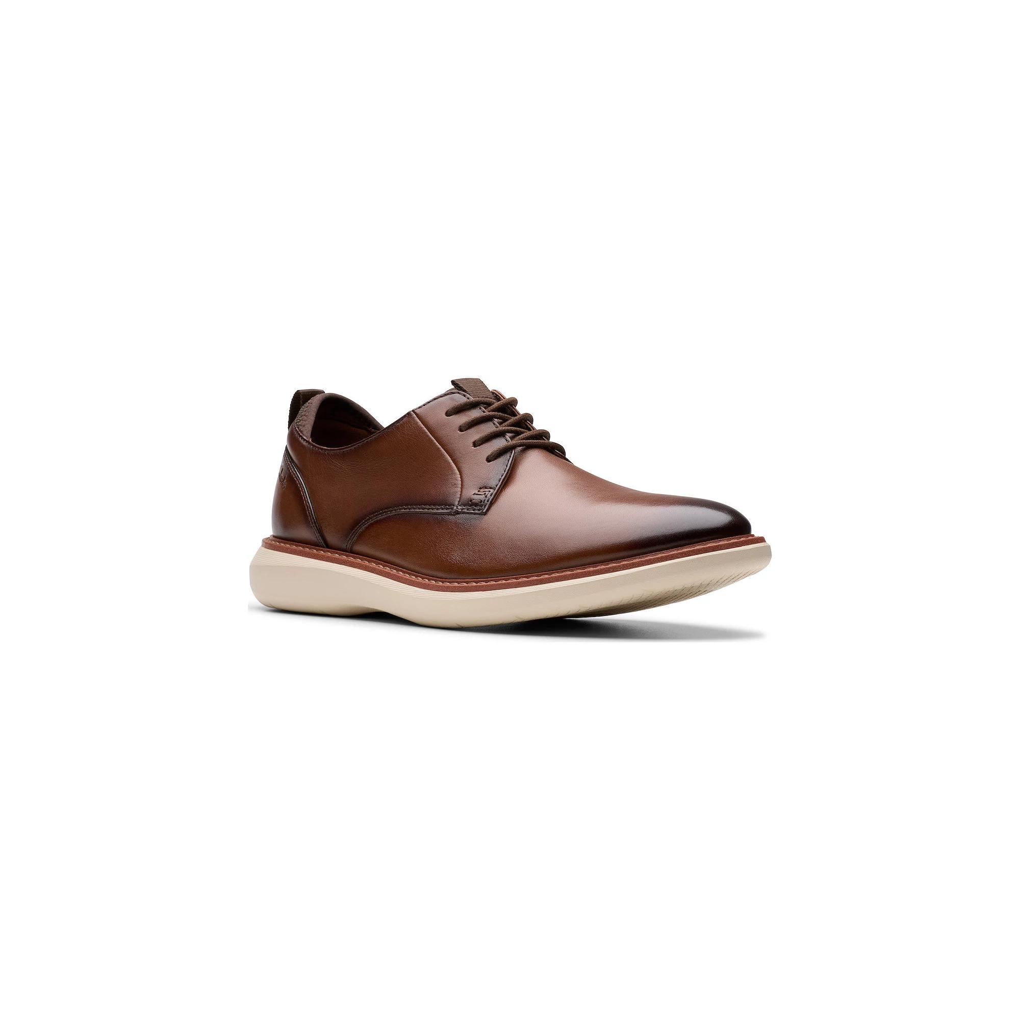 Clarks® Brantin Plain Men's Leather Casual Shoes,  Product Image