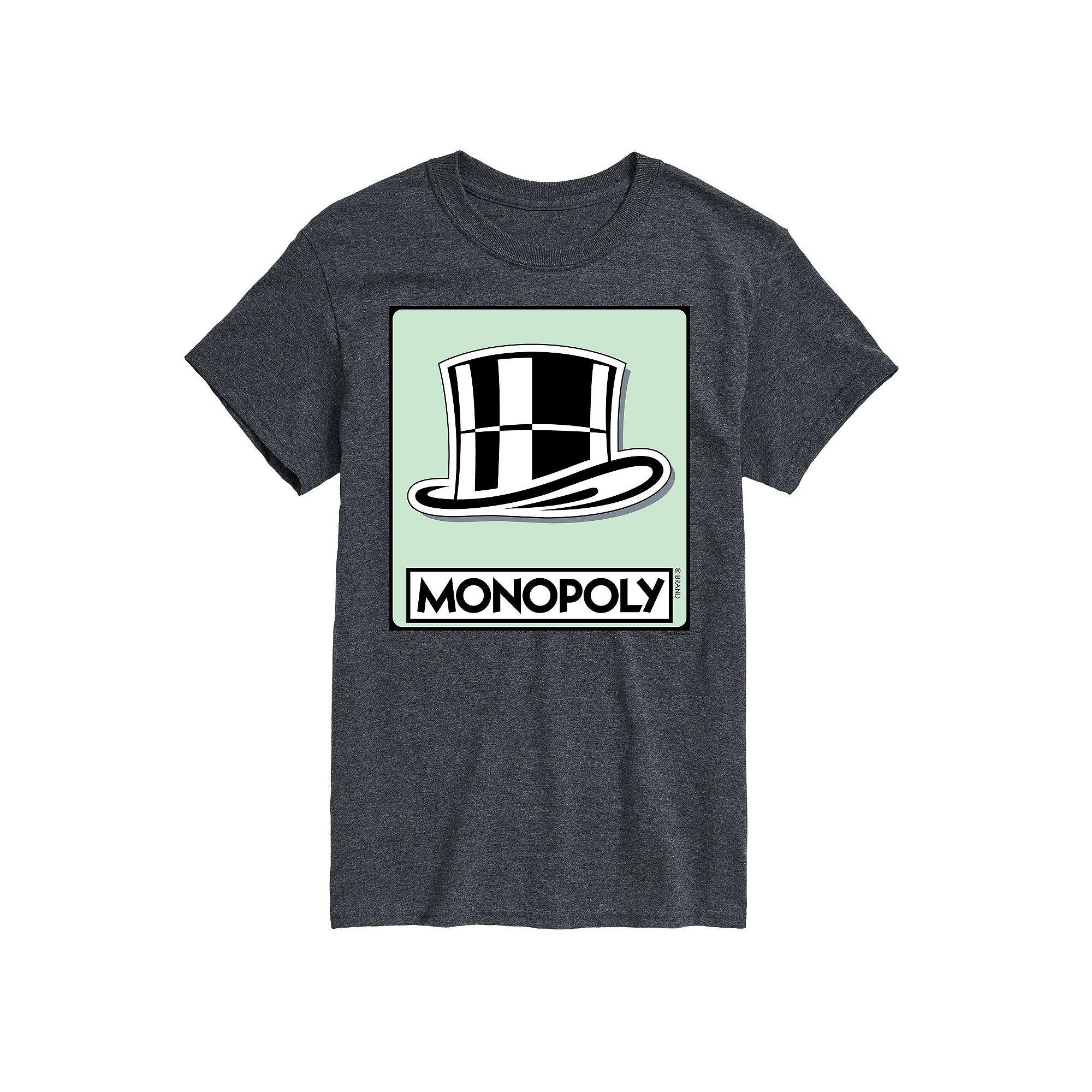 Big & Tall Monopoly Hat Token Graphic Tee, Men's,  Product Image