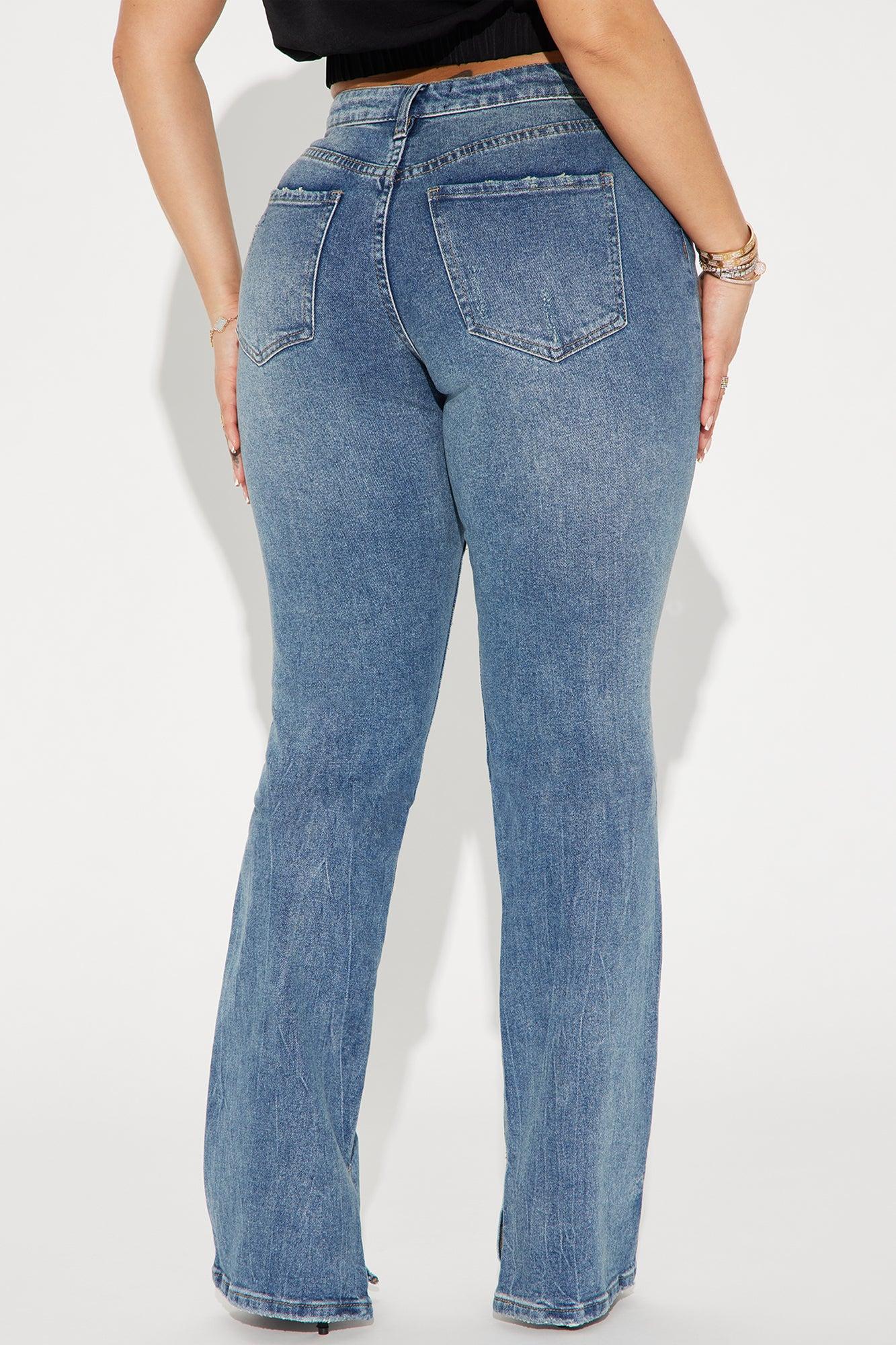 Baddest One Around Bootcut Jeans - Medium Wash Product Image