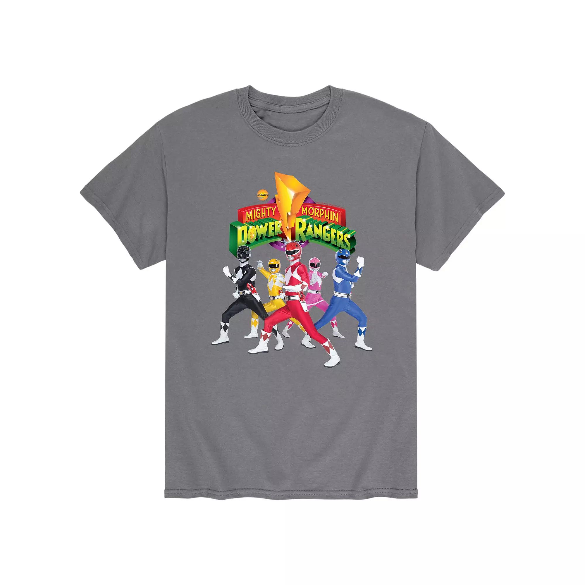 Men's Power Rangers Retro Rangers Tee,  Product Image