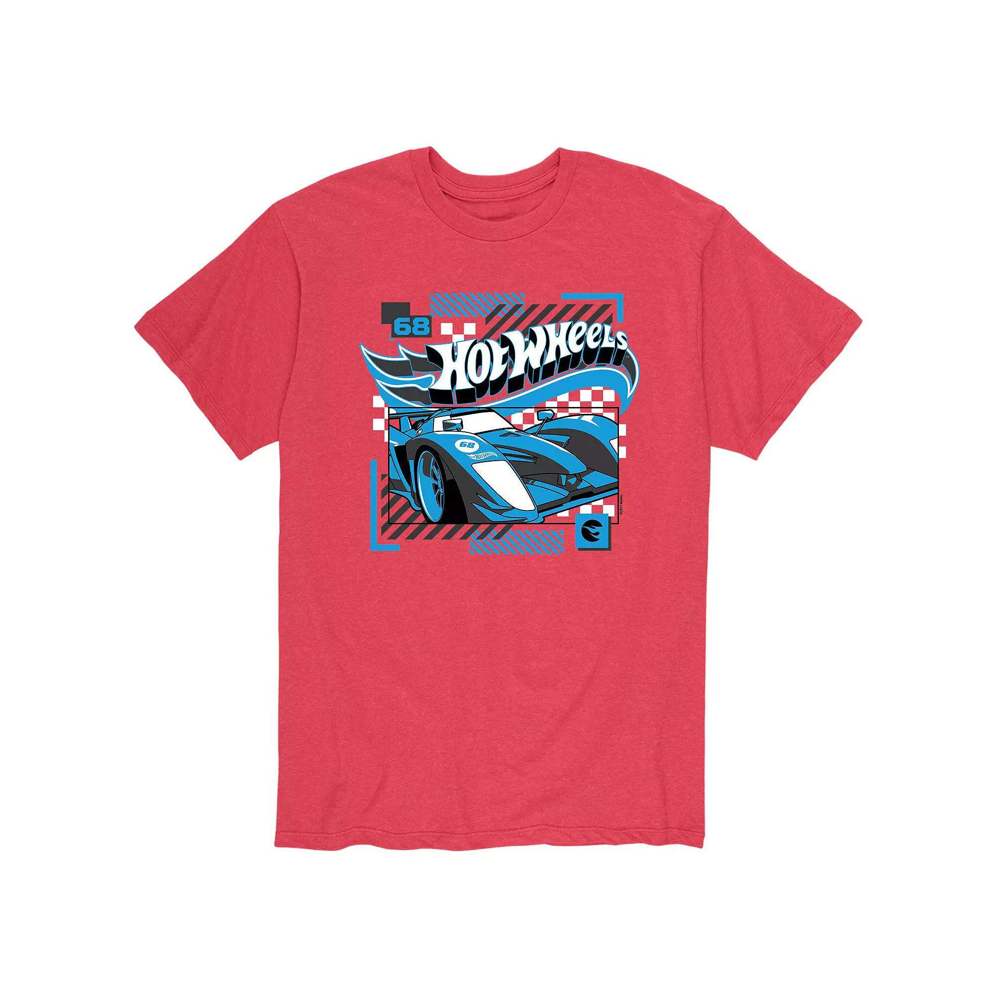 Men's Hot Wheels Geometric Tee,  Product Image