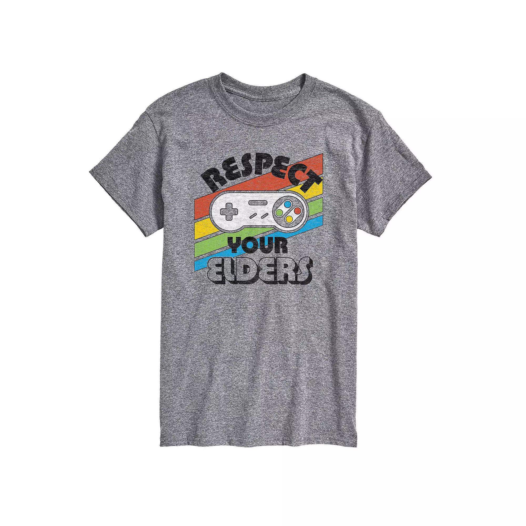 Big & Tall Respect Your Elders Graphic Tee, Men's,  Product Image