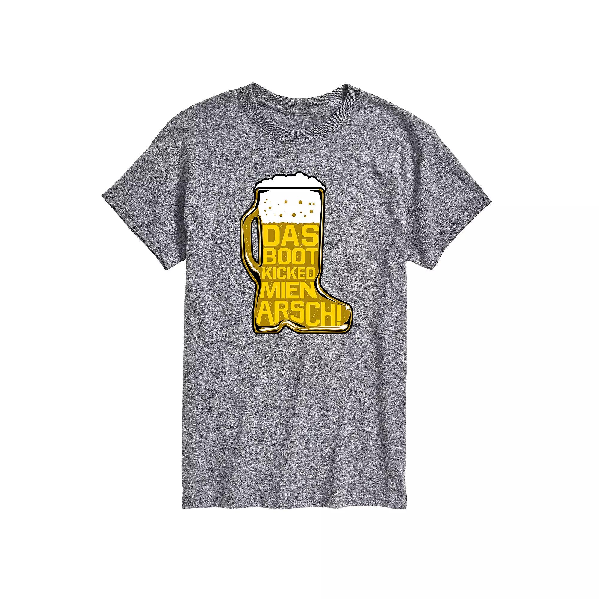 Big & Tall Beer Glass DasBoot Graphic Tee, Men's,  Product Image