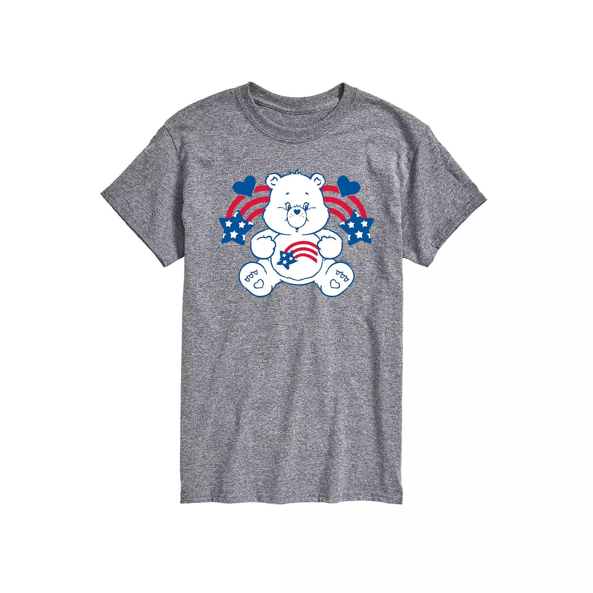 Men's Care Bears America Stars Stripes Graphic Tee,  Product Image