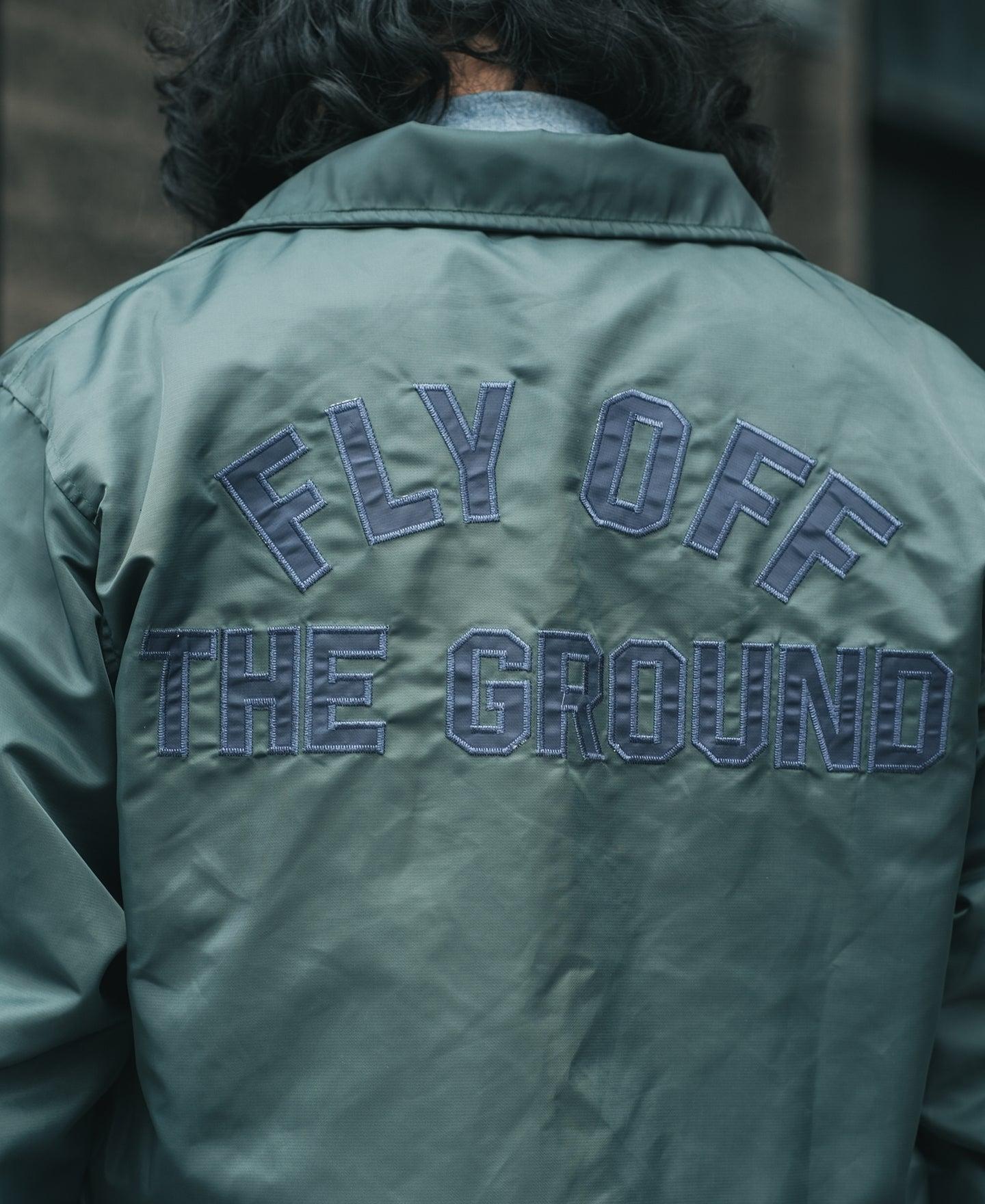 Logo-Appliqued Nylon Coach Jacket - Green Product Image