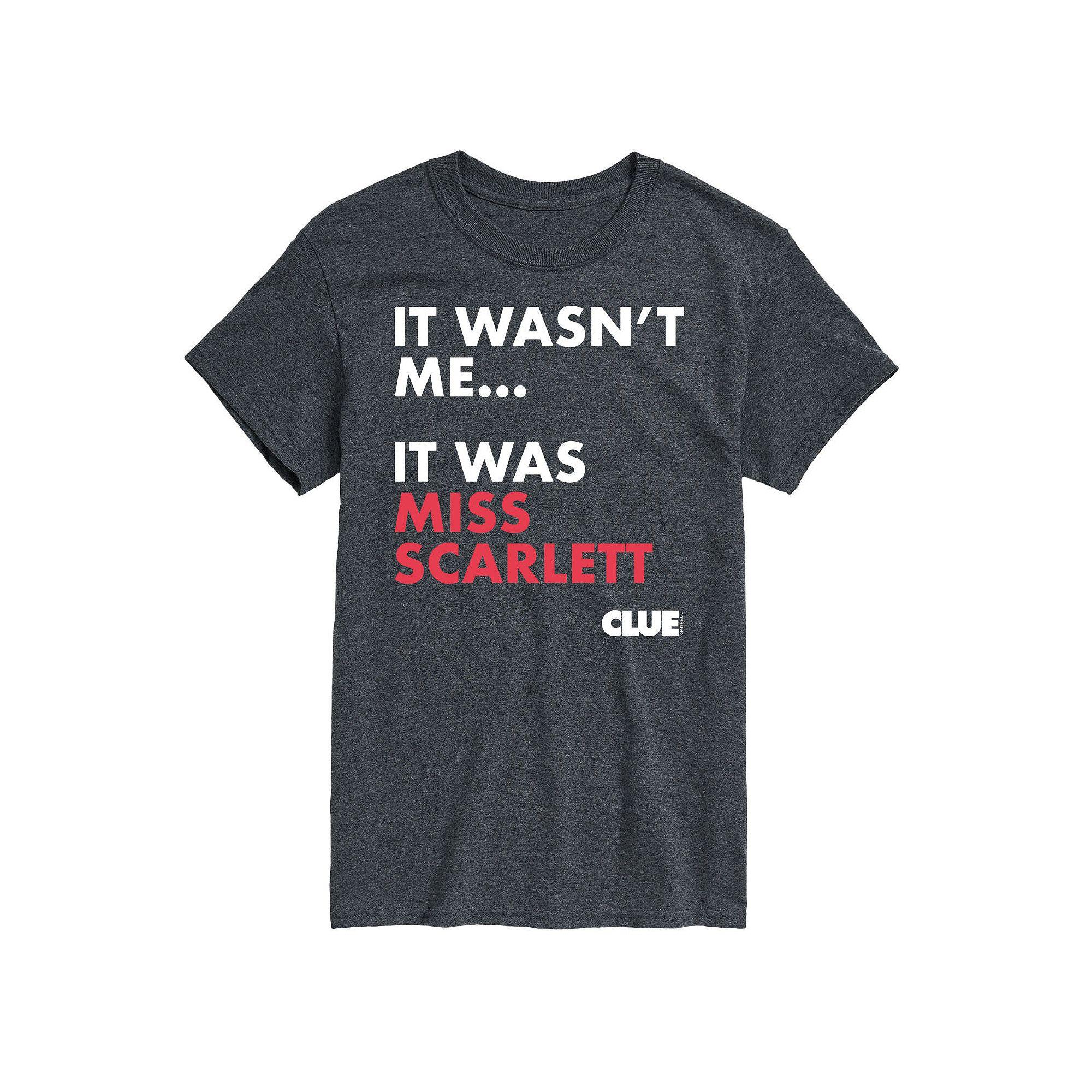 Men's Clue It Was Mrs. Peacock Graphic Tee,  Product Image