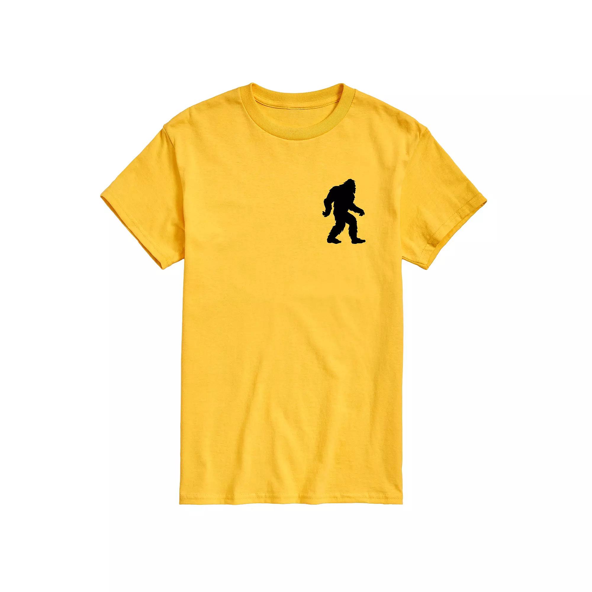 Men's Sasquatch Silhouette Graphic Tee,  Product Image
