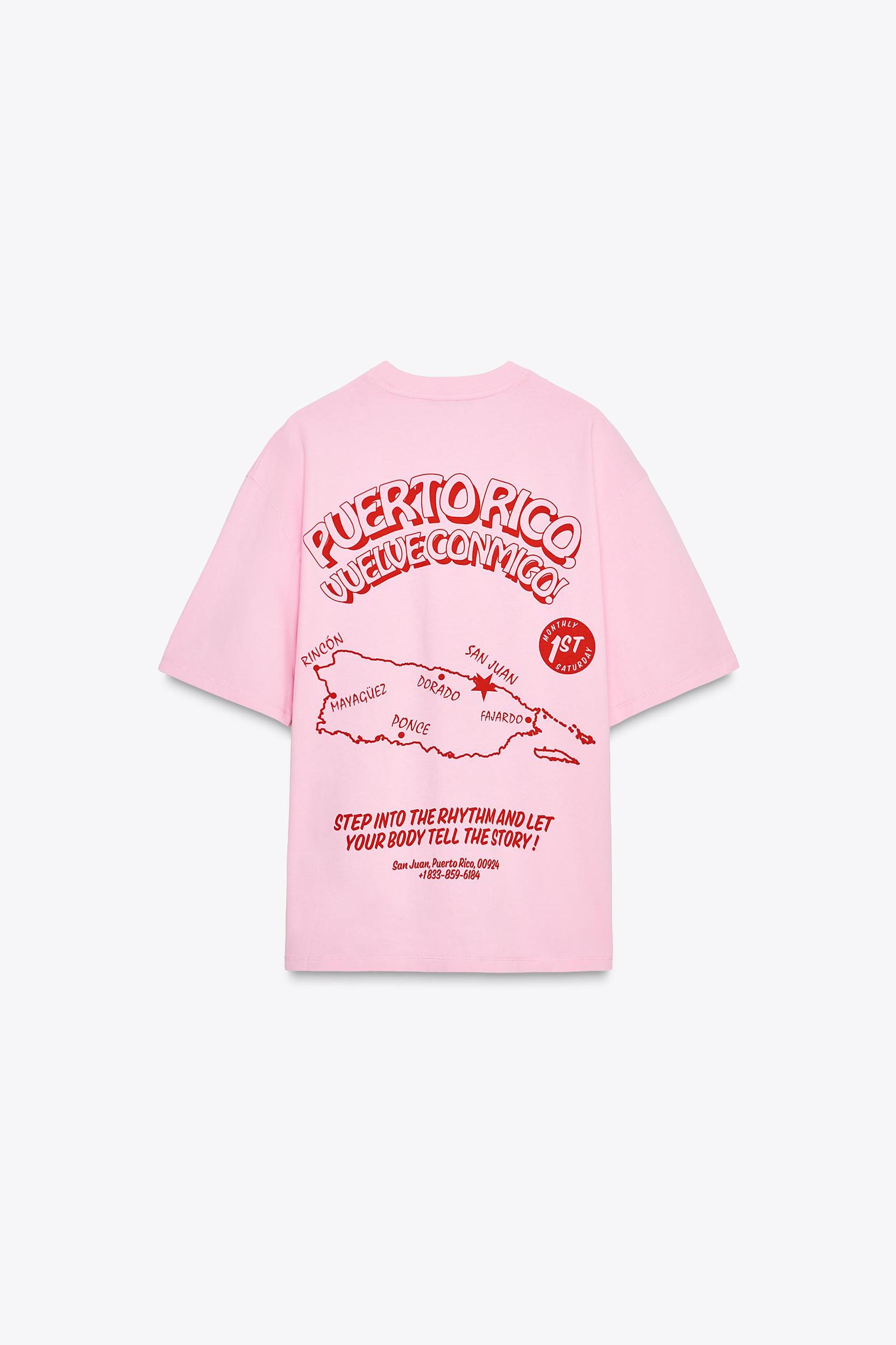 WASHED EFFECT PRINTED T-SHIRT Product Image