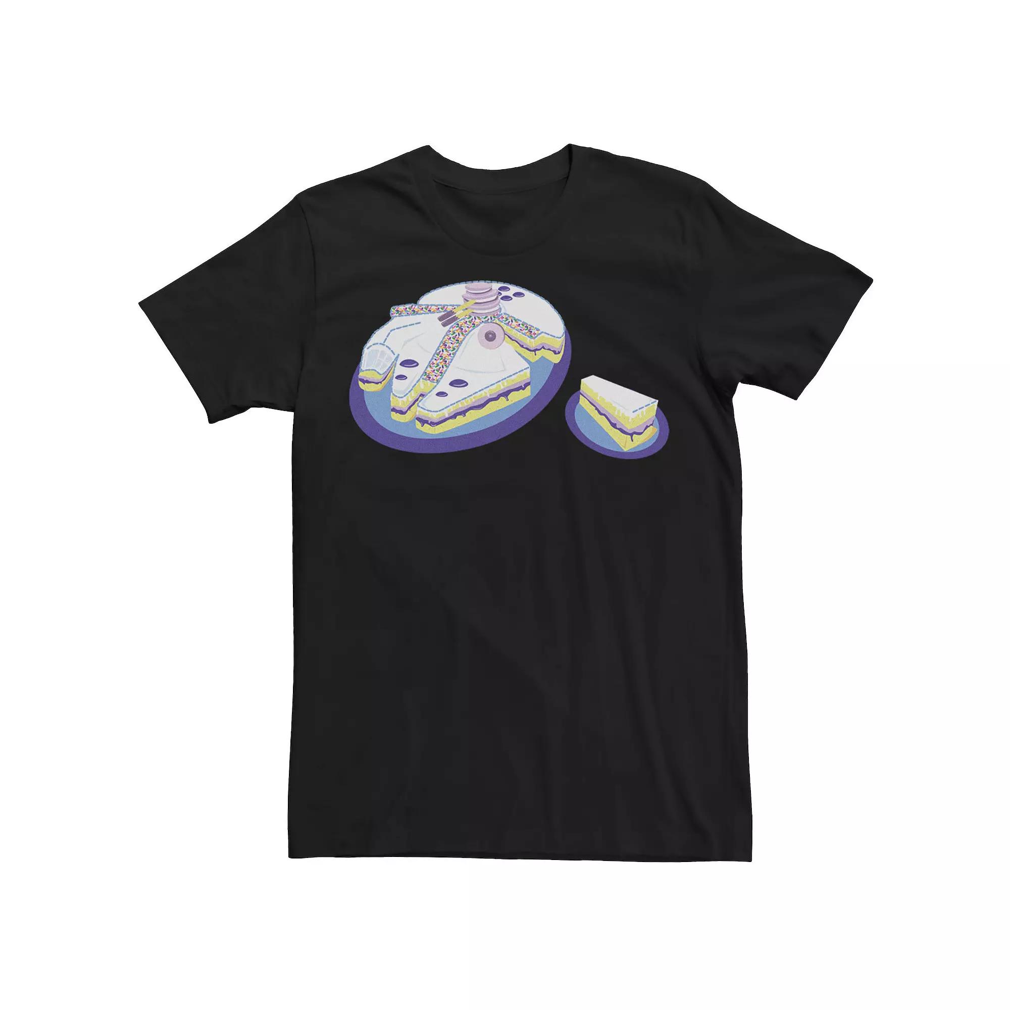 Men's Star Wars Falcon Birthday Cake Tee,  Product Image