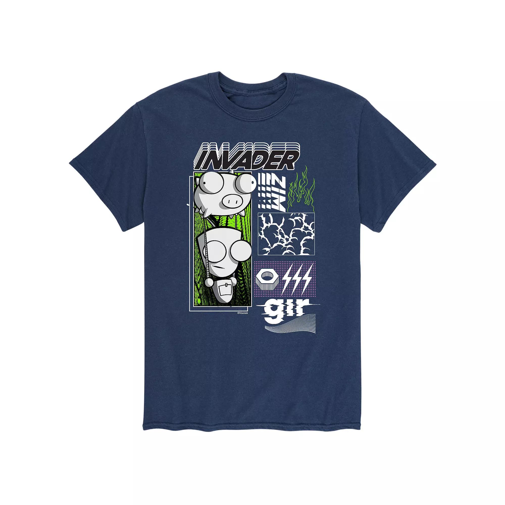 Men's Invader Zim Lighting Bolt Tee,  Product Image