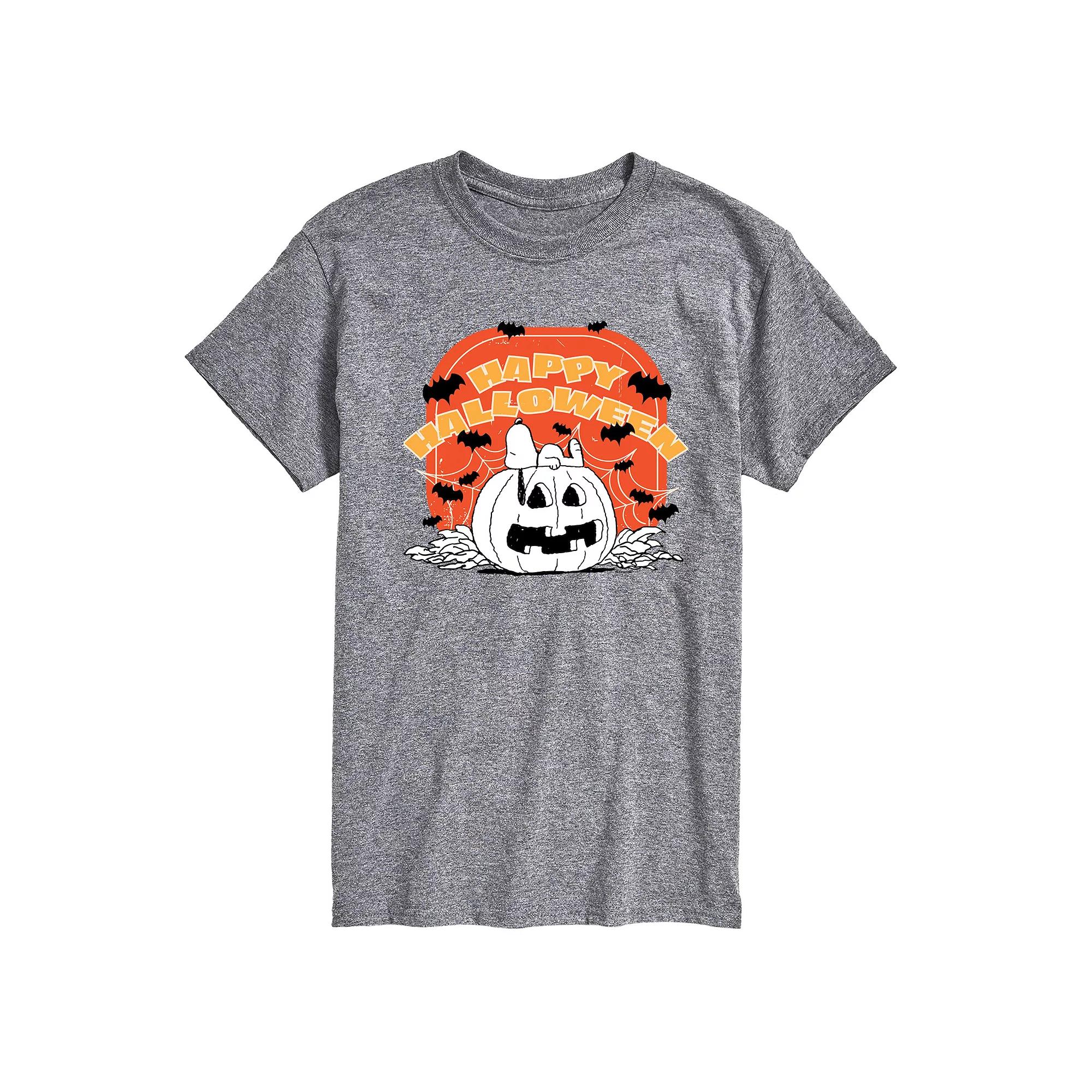 Men's Peanuts Retro Halloween Graphic Tee,  Product Image