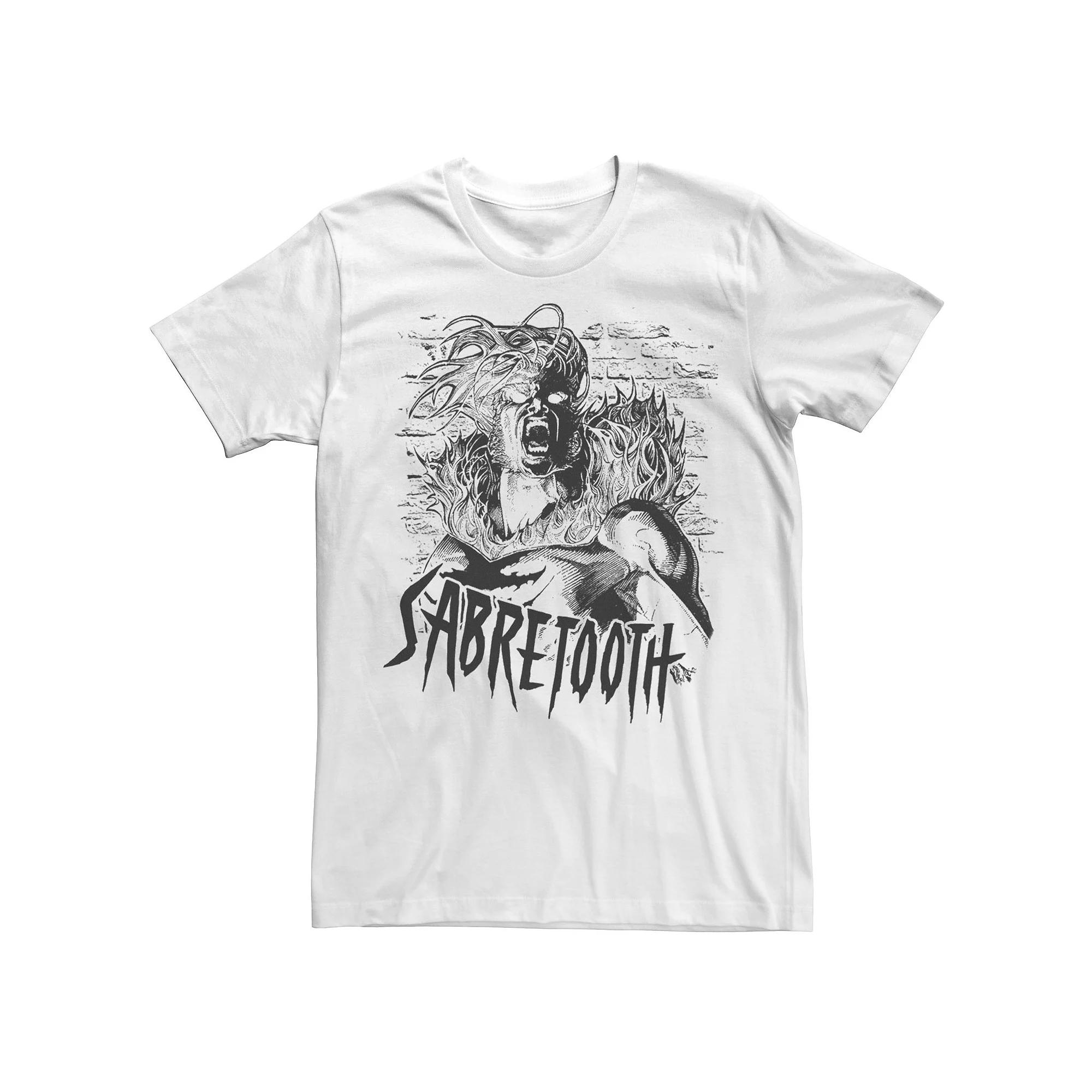 Men's Marvel X-Men Sabretooth Tonal Blackout Tee,  Product Image