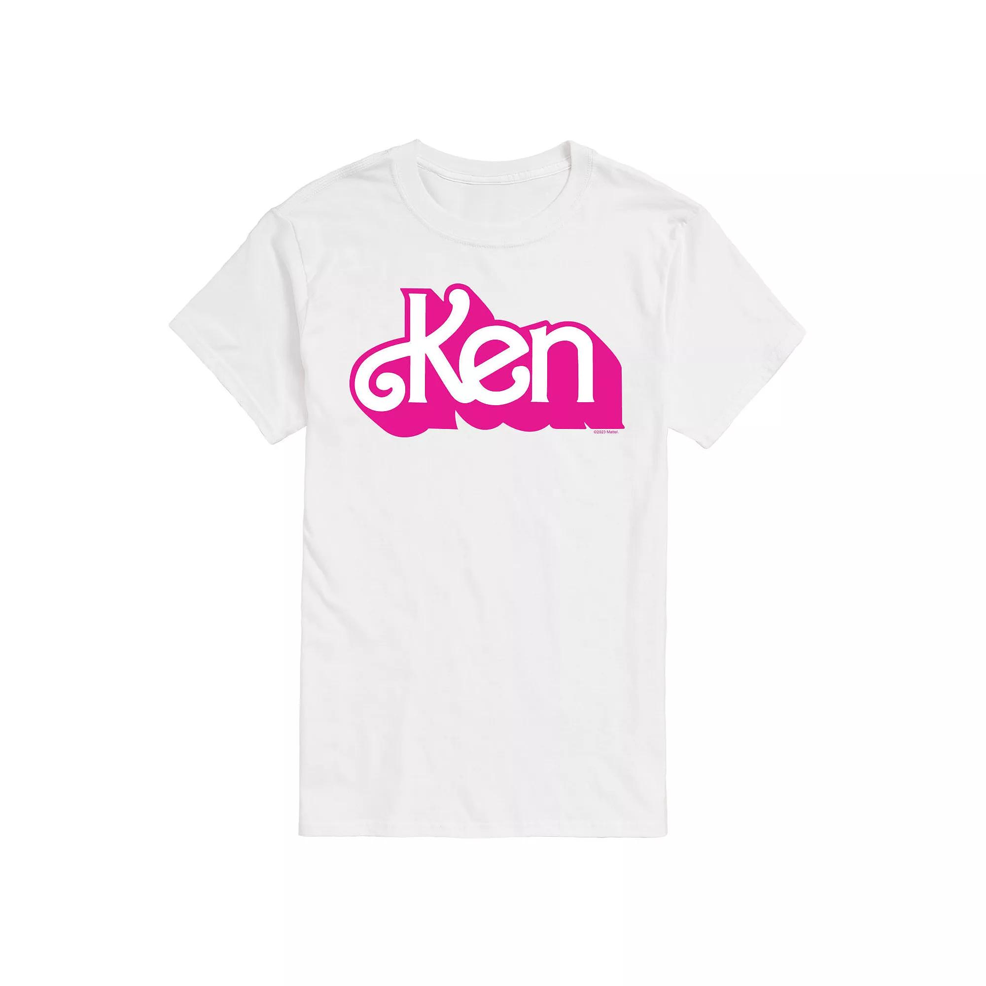 Big & Tall Barbie® Ken Logo Graphic Tee, Men's,  Product Image