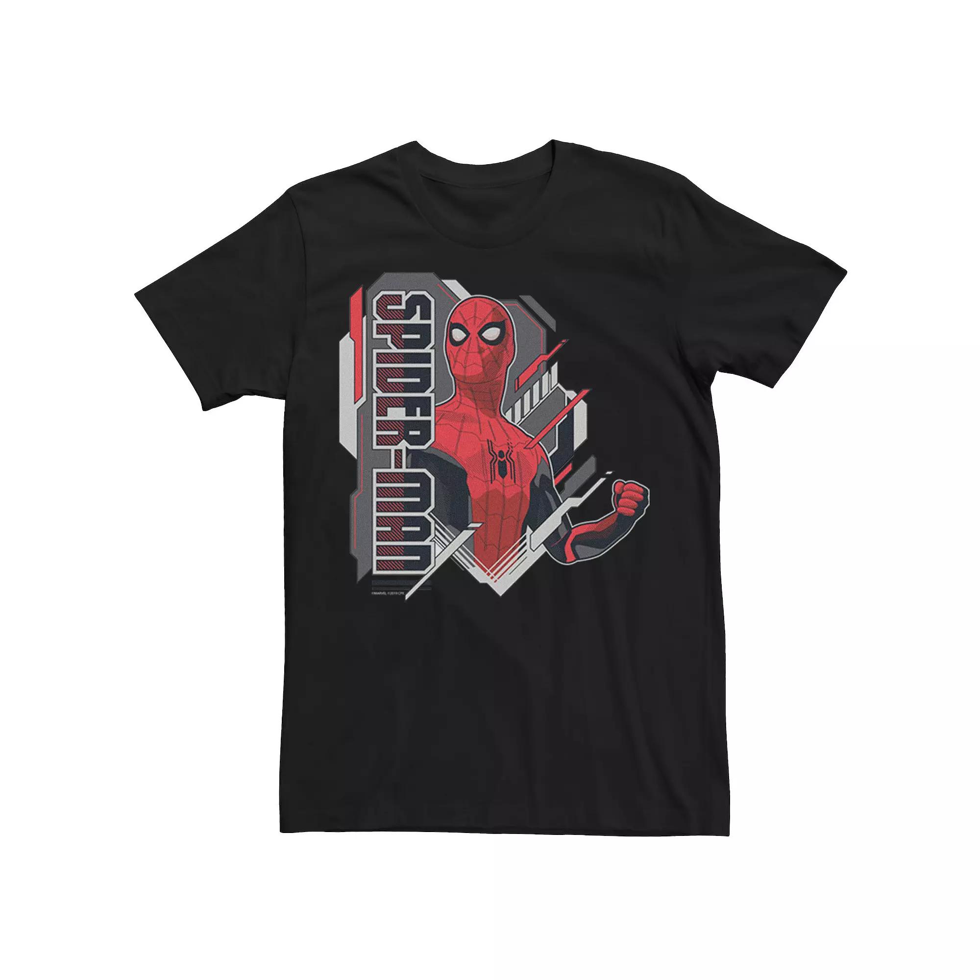 Men's Marvel Spider-Man Far From Home Comic Poster Graphic Tee,  Product Image