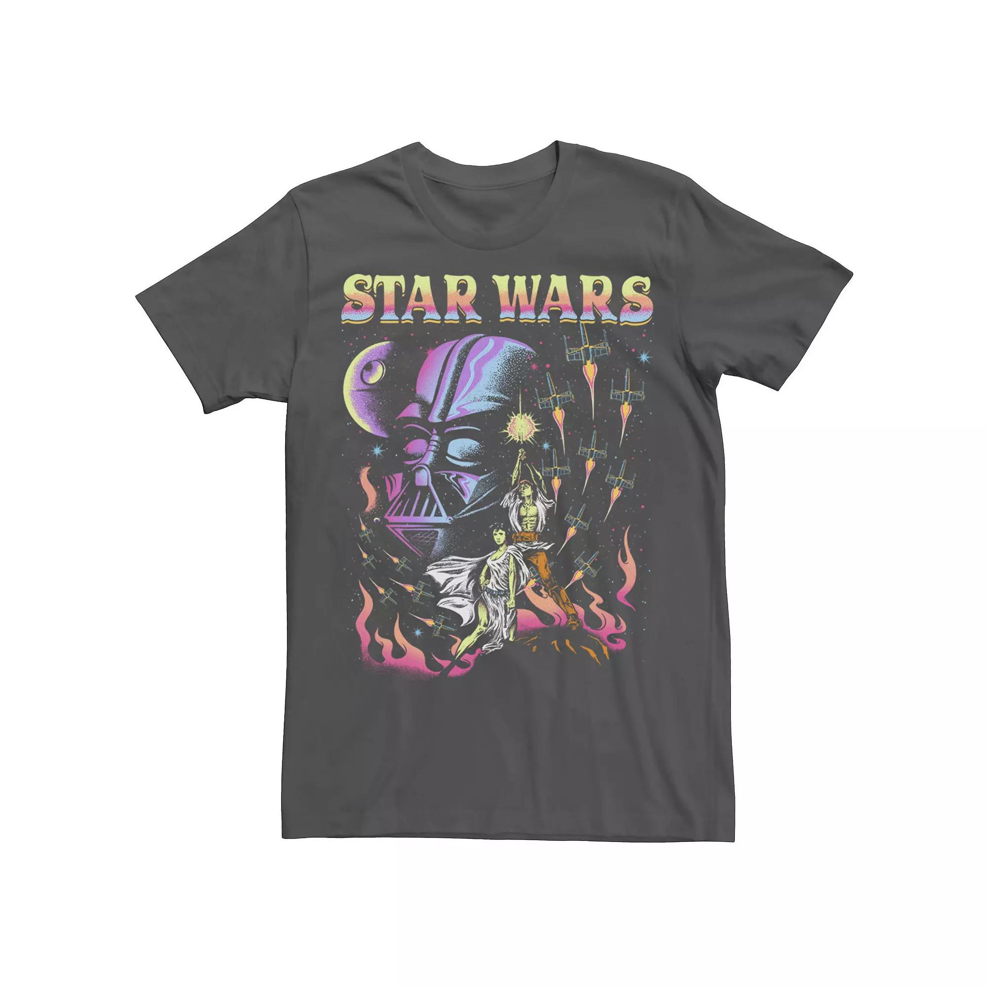 Men's Star Wars The Mandalorian Moff Gideon Empire Collage Tee,  Product Image