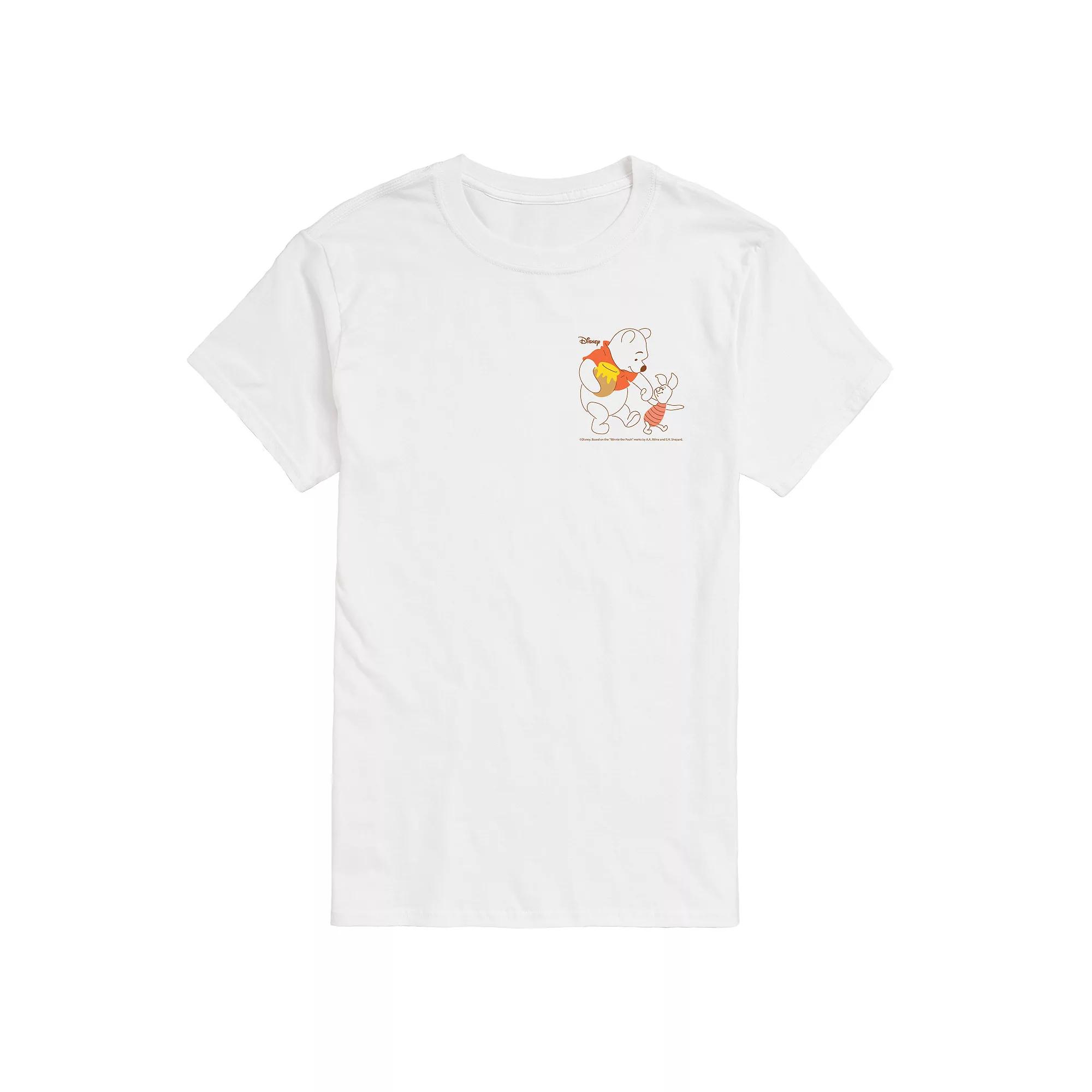 Disney's Winnie the Pooh Big & Tall Pooh Piglet Graphic Tee, Men's,  Product Image