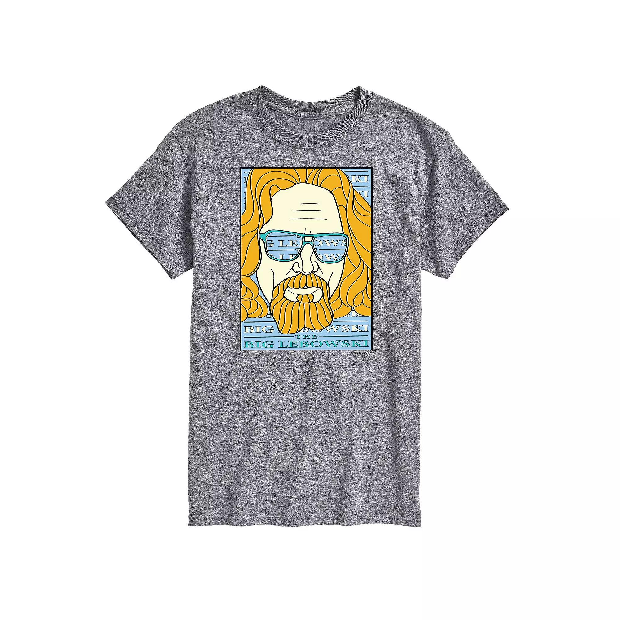 Big & Tall The Big Lebowski Rock Era Poster Tee, Men's,  Product Image