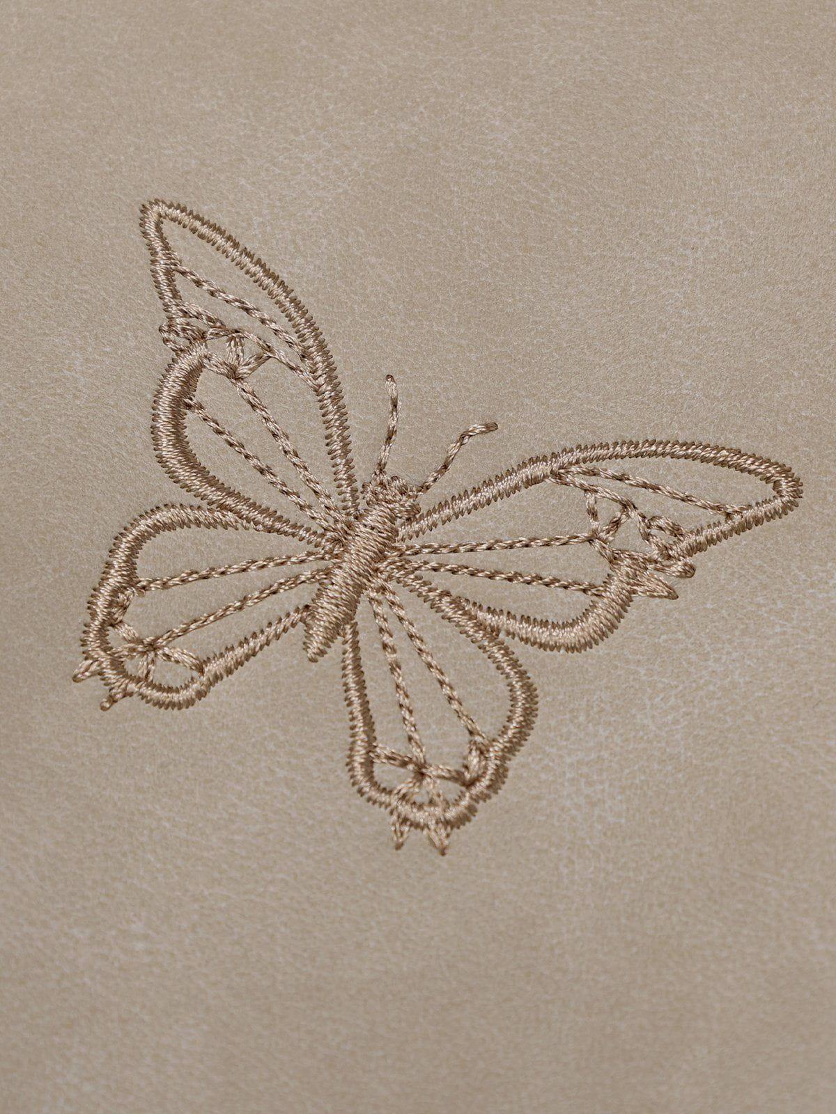 Aelfric Eden Lace Patchwork Faux Leather Jacket Female Product Image