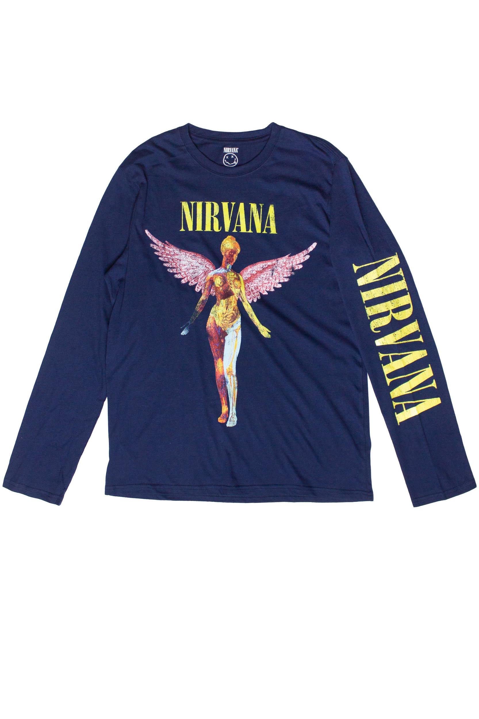 Nirvana In Utero Long Sleeve Graphic T-Shirt Product Image