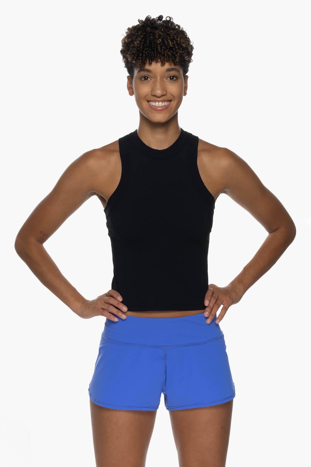 Poppy Run Short - Periwinkle Female Product Image