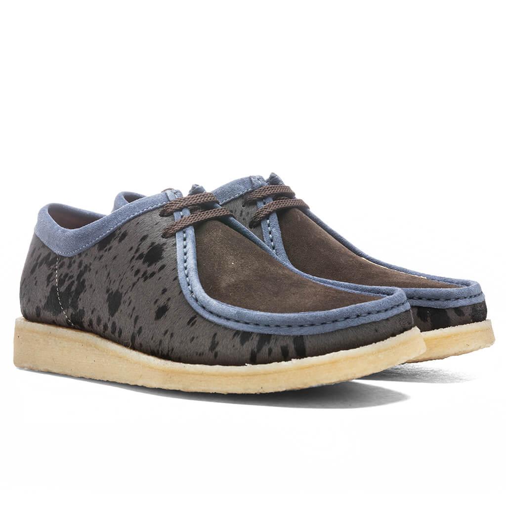 Feature x Padmore & Barnes P204 Original Low Top - Animal/Grey/Navy Male Product Image