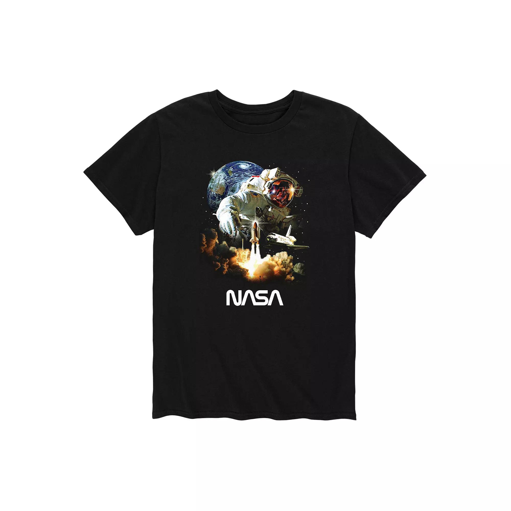 Big & Tall NASA Space Shuttle Tee, Men's,  Product Image