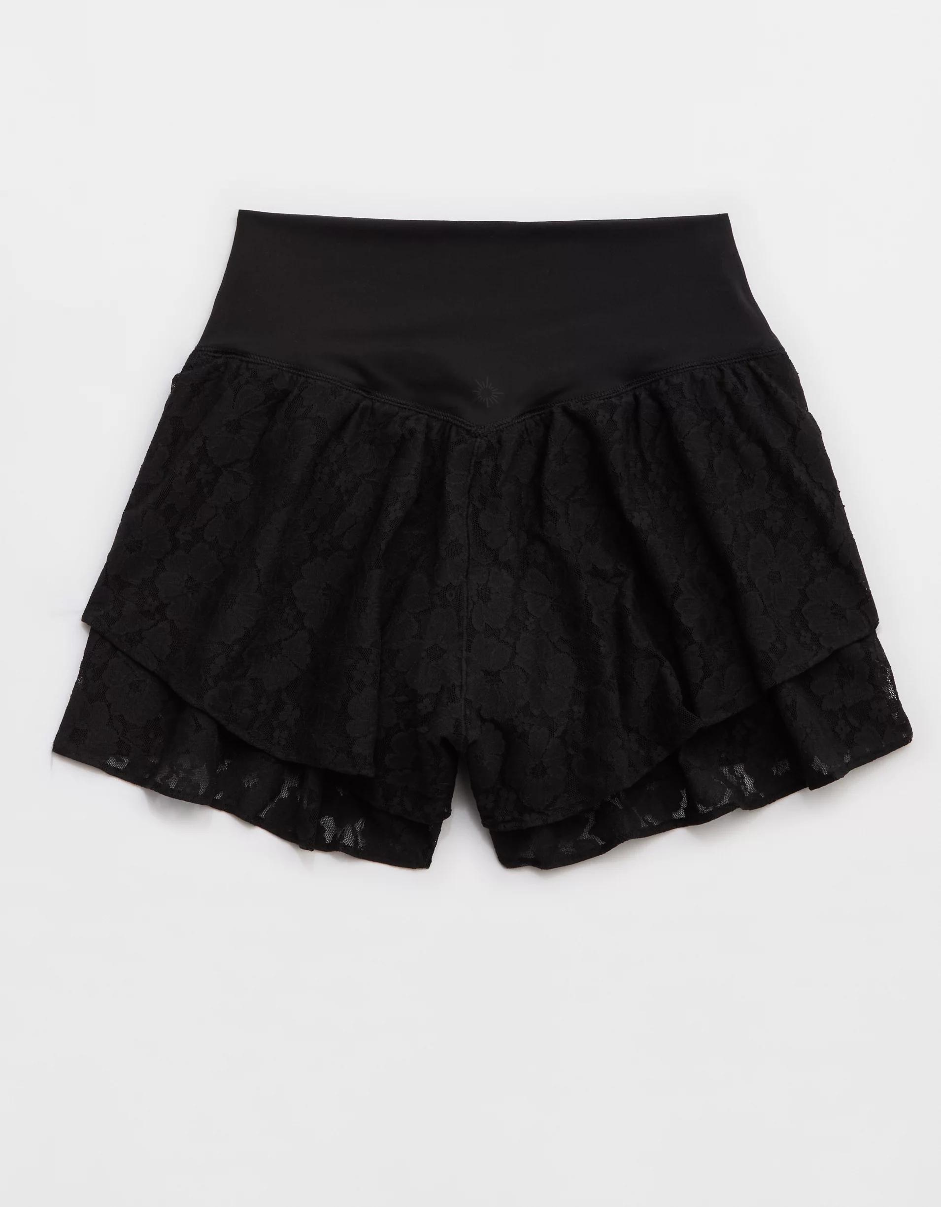 OFFLINE By Aerie Real Me Lace Flowy Short Product Image