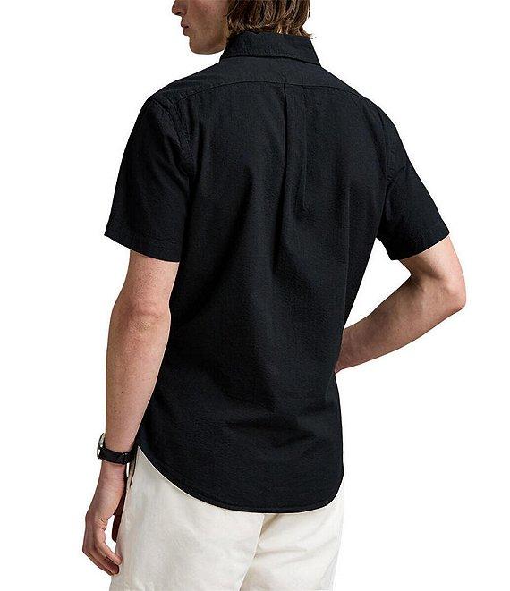 Polo Ralph Lauren Classic Fit Seersucker Short Sleeve Woven Shirt Product Image