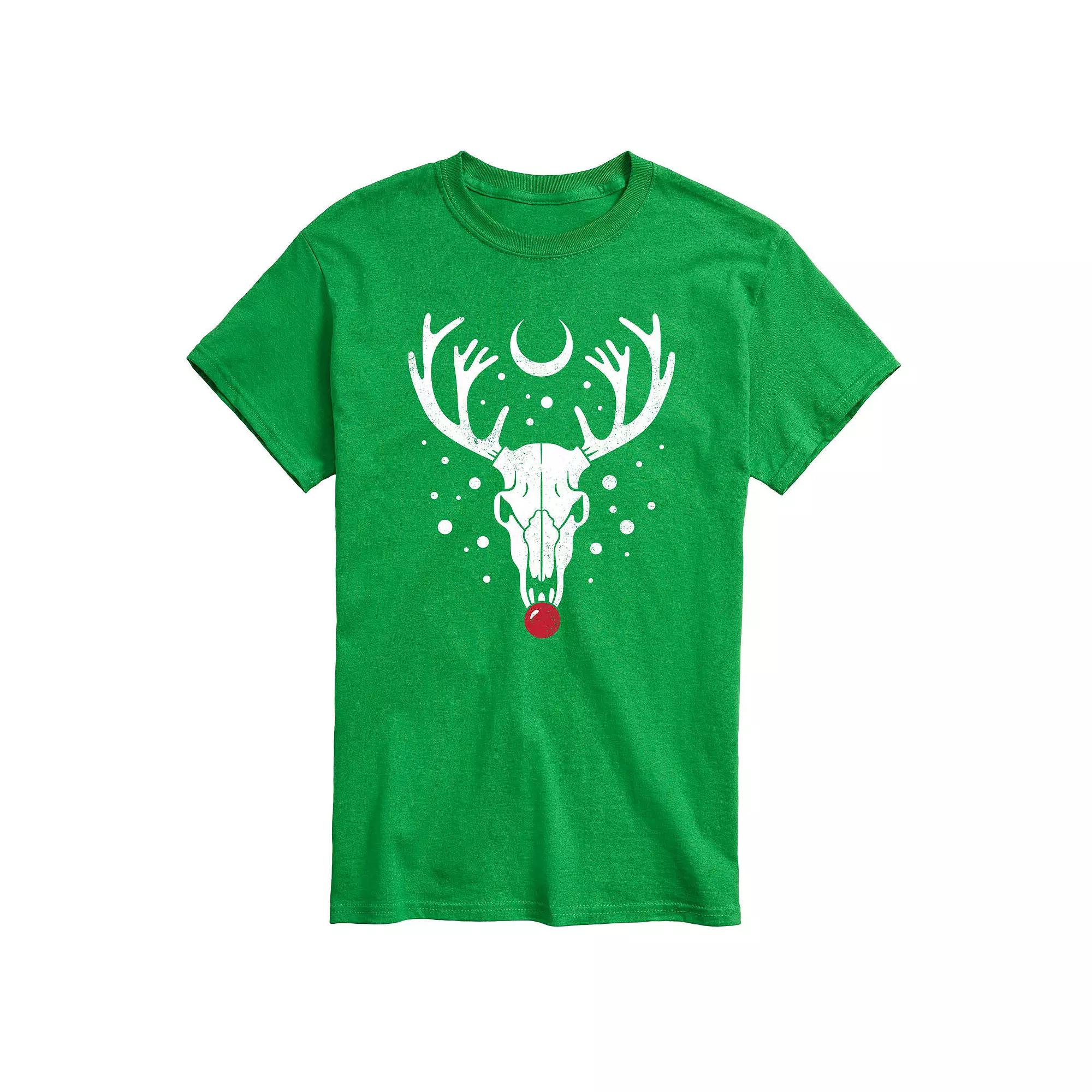 Men's Reindeer Skull Tee,  Product Image