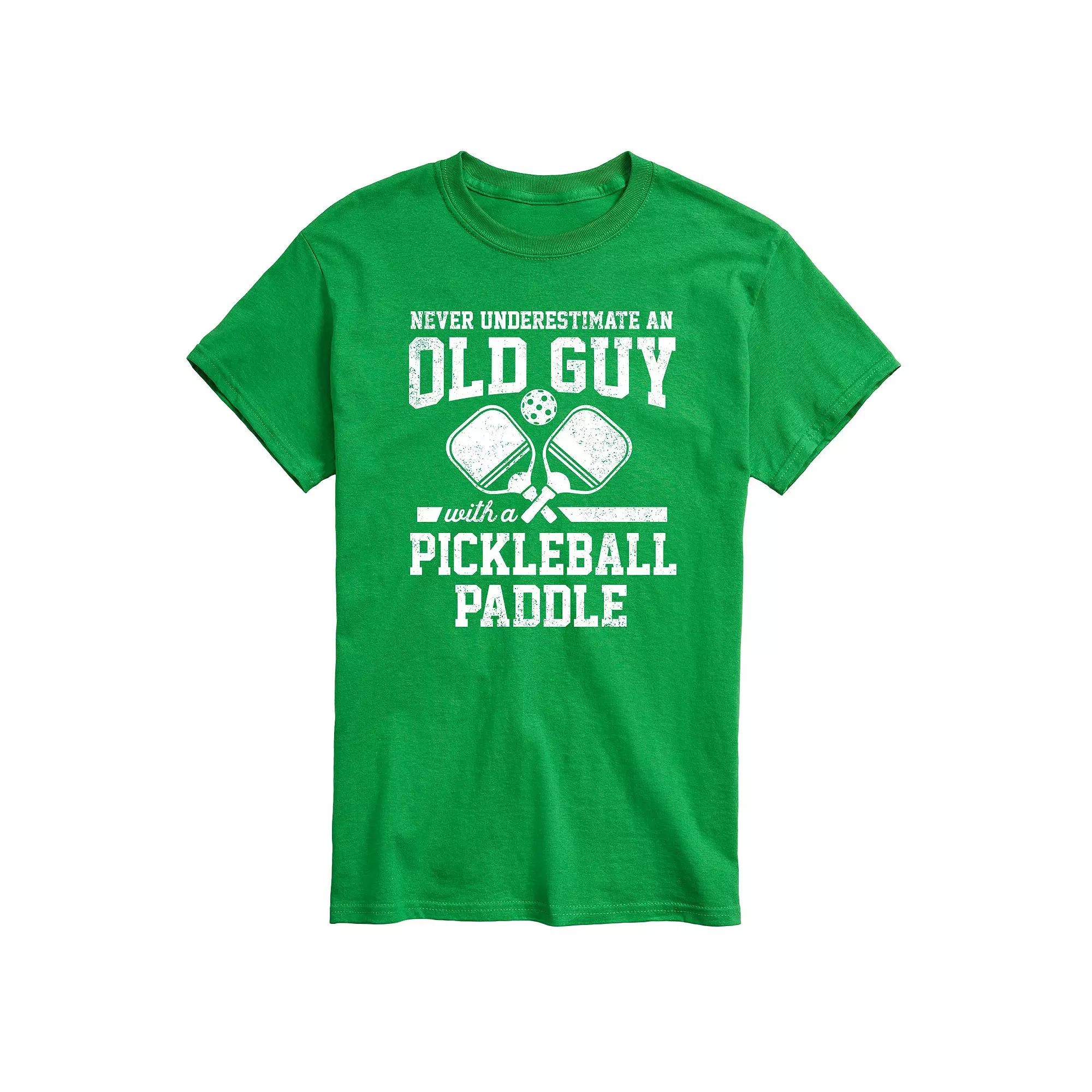 Big & Tall Old Guy Pickleball Tee, Men's,  Product Image