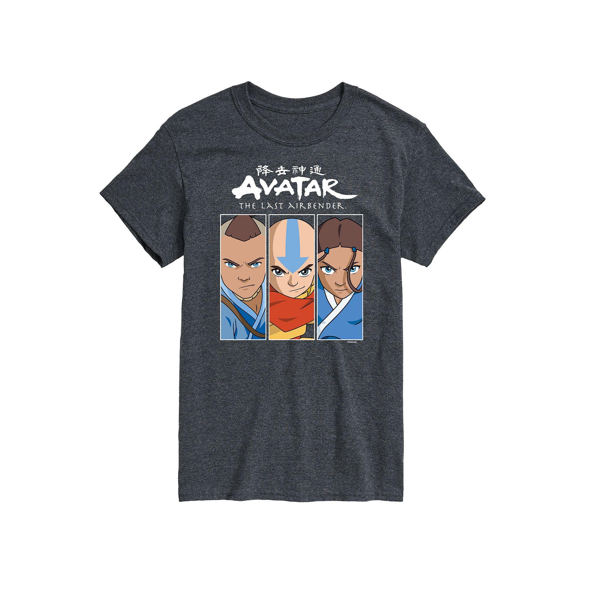 Big & Tall Avatar The Last Airbender Characters Graphic Tee, Men's,  Product Image