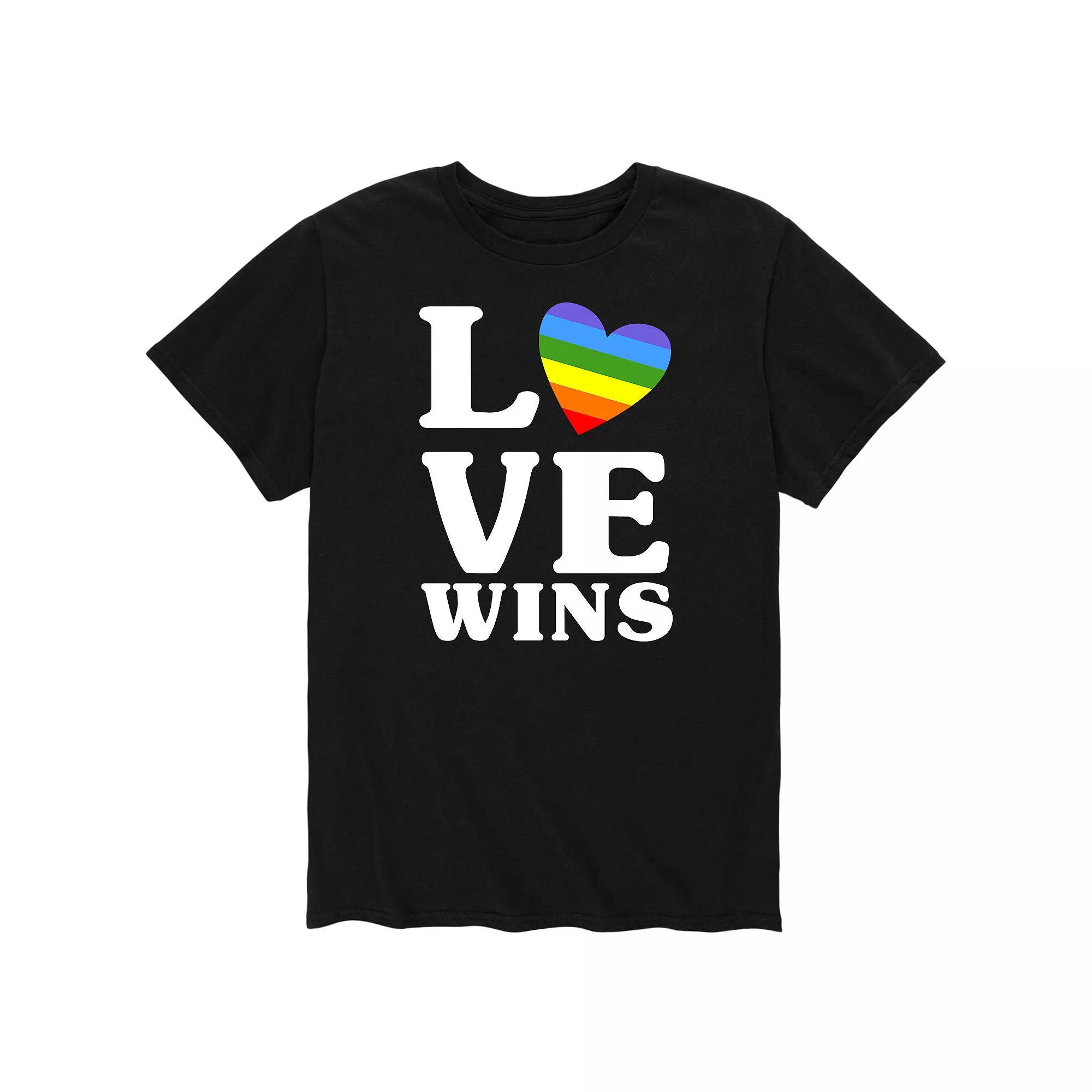 Men's Love Wins Tee,  Product Image