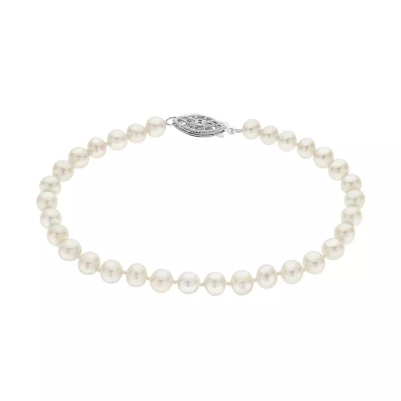PearLustre by Imperial 5-5.5 mm Freshwater Cultured Pearl Bracelet - 7 in., Women's,  Product Image