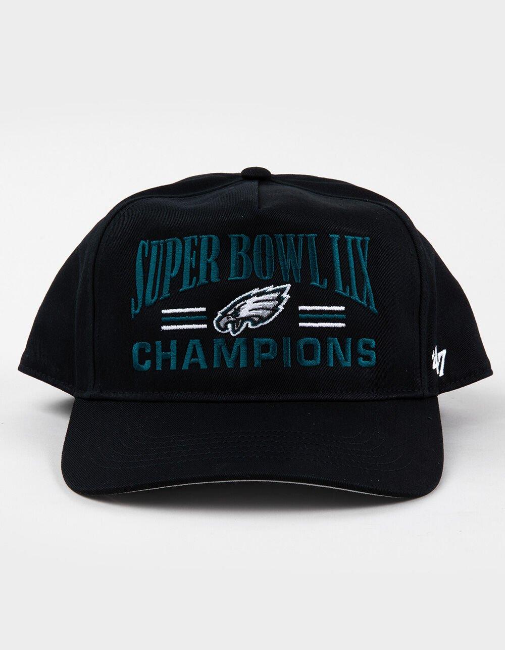 47 BRAND Philadelphia Eagles Super Bowl Champions '47 Hitch Snapback Hat - BLACK Product Image