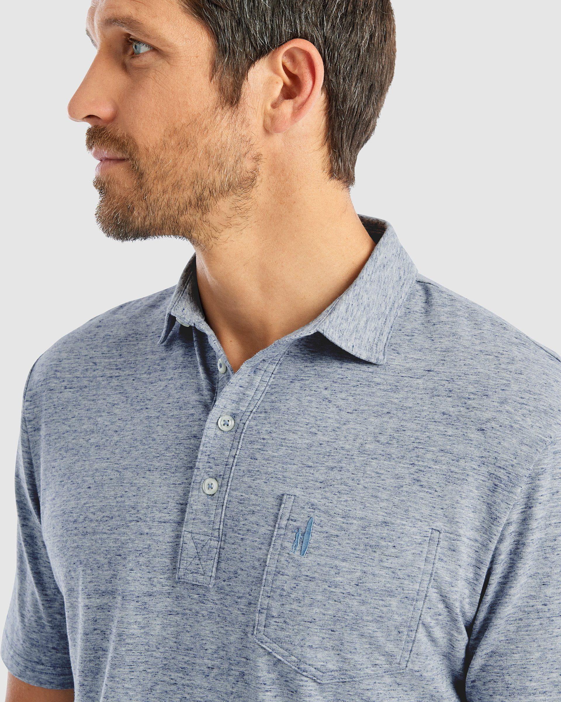 GS- TEST -  Heathered Original Polo Product Image