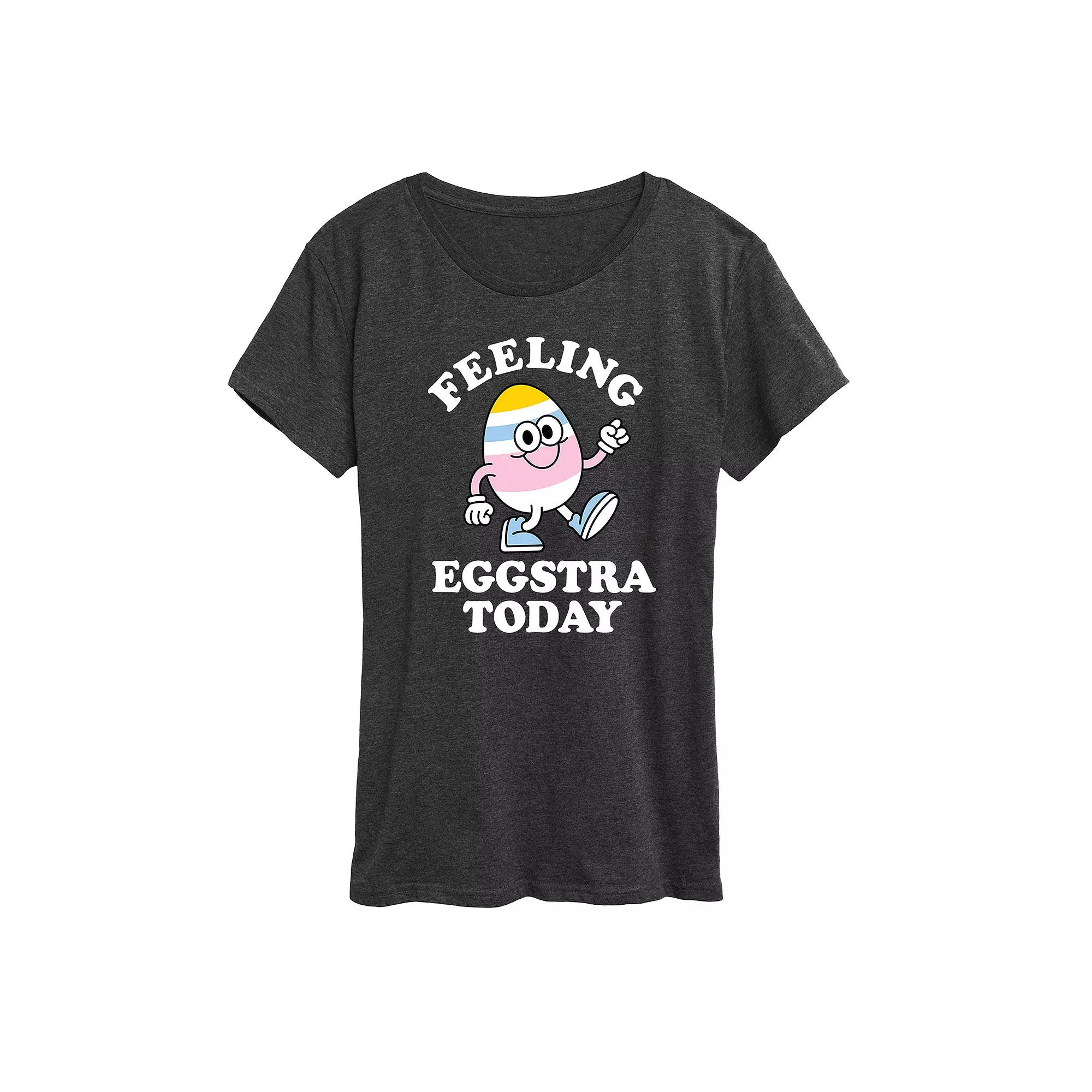 Women's Feelin' Eggstra Graphic Tee,  Product Image