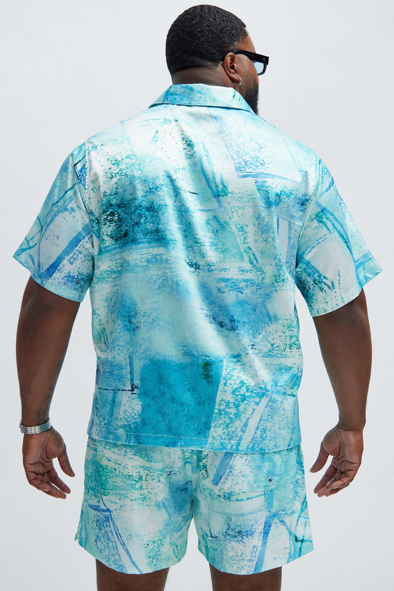Emory Shirt - Blue/combo Product Image