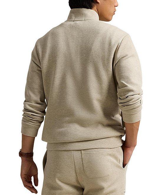 Polo Ralph Lauren Double Knit Mesh Quarter-Zip Pullover Product Image