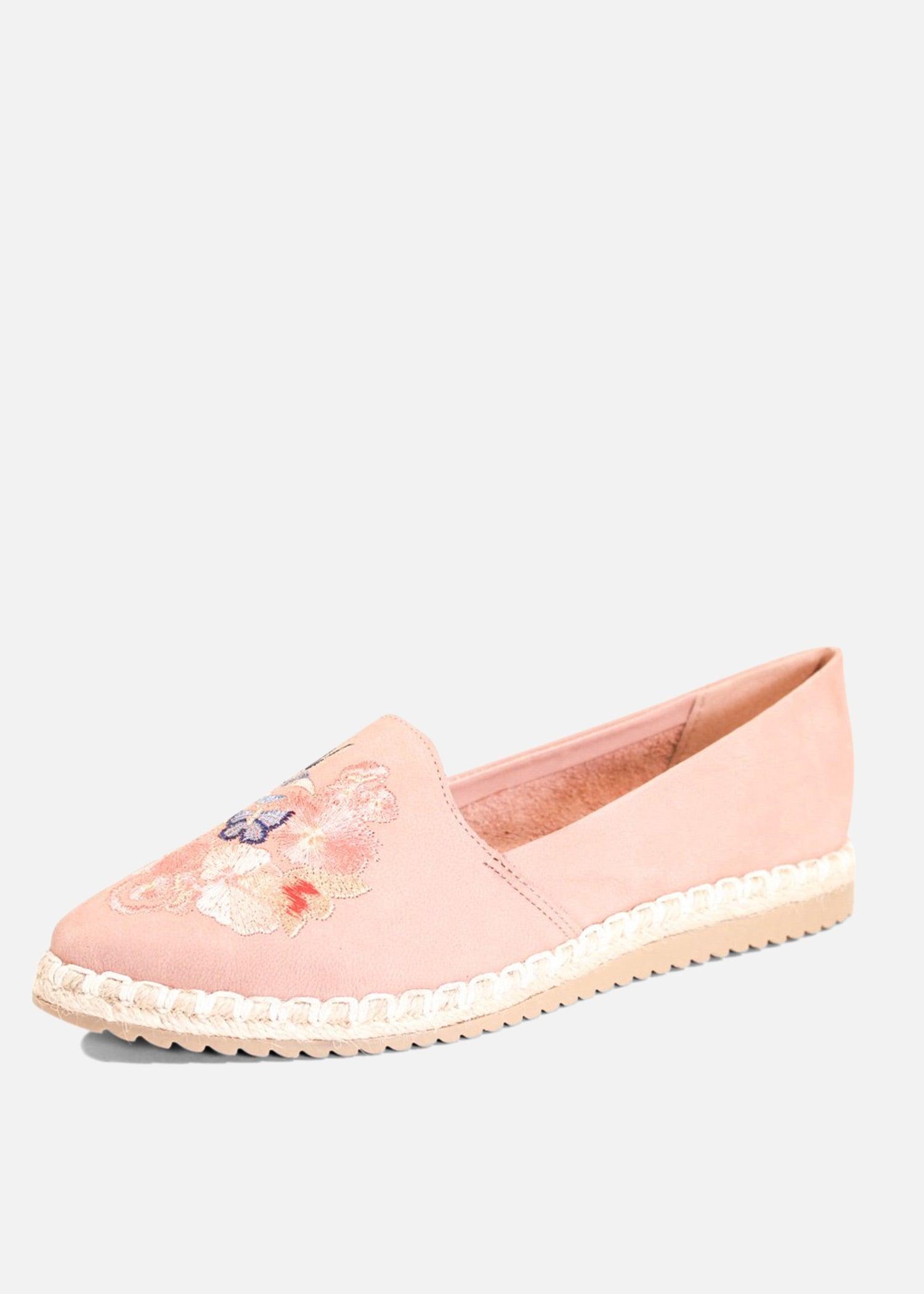 Sutton Suede Embroidered Espadrille Product Image