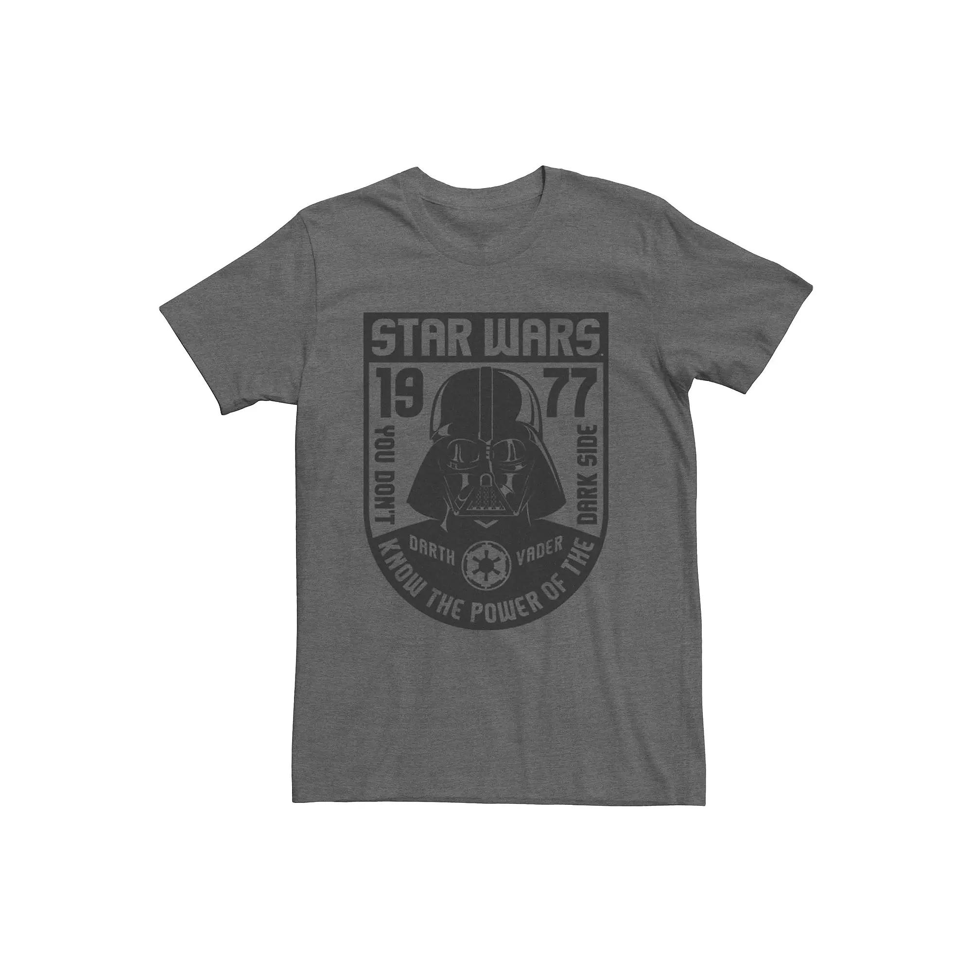 Men's Star Wars Darth Vader Quote Badge Graphic Tee,  Product Image