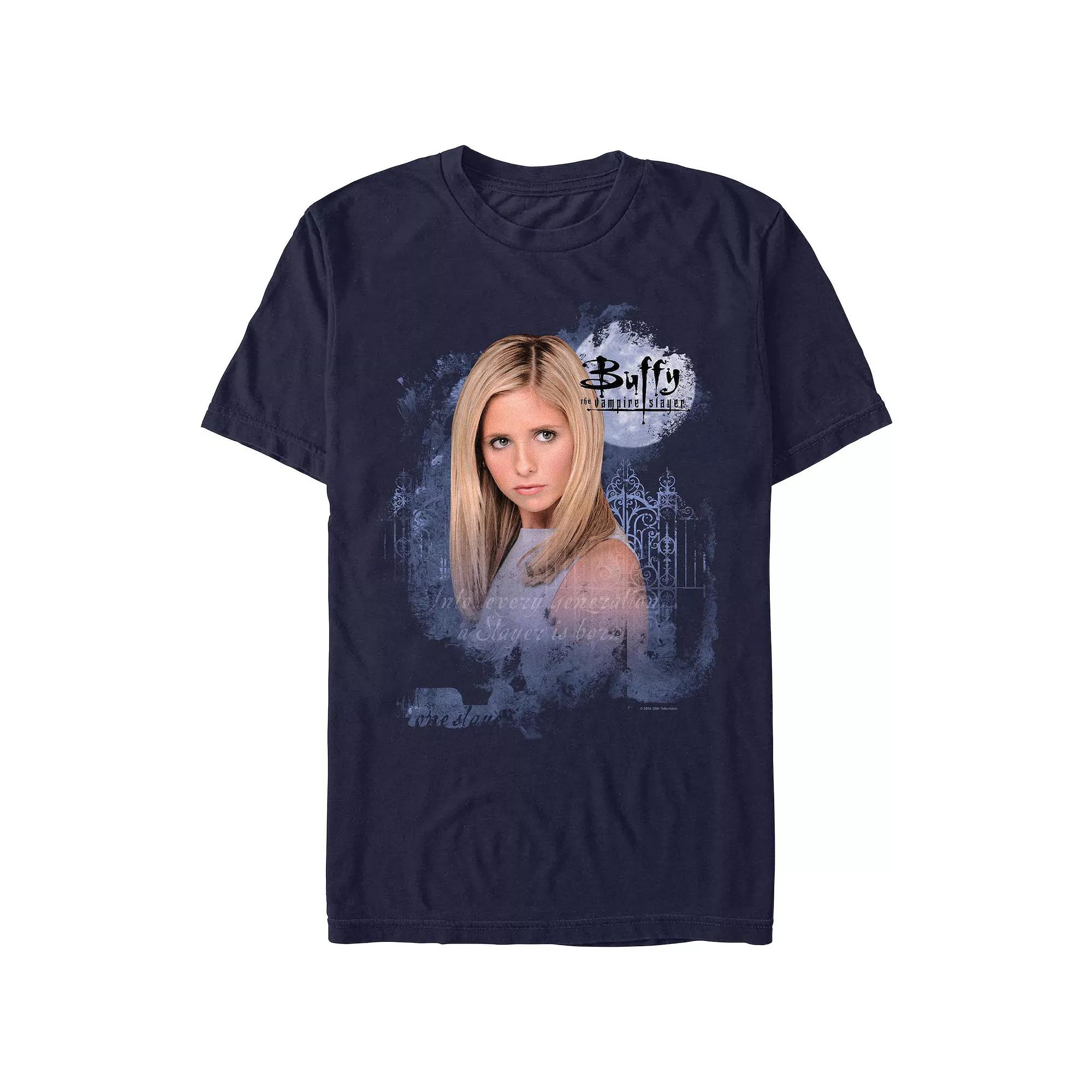 Men's Buffy The Vampire Slayer Buffy Gate Portrait Graphic Tee,  Product Image