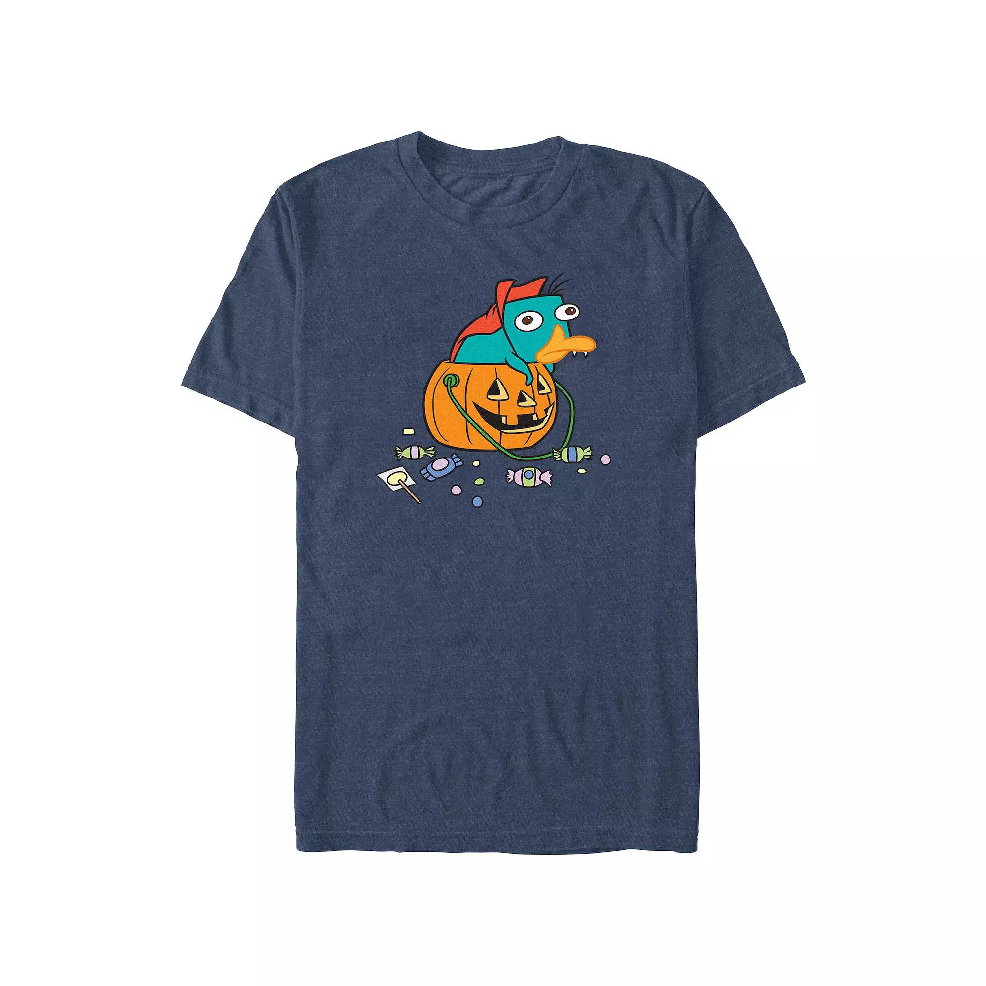 Men's Phineas And Ferb Perry Vampire Graphic Tee,  Product Image
