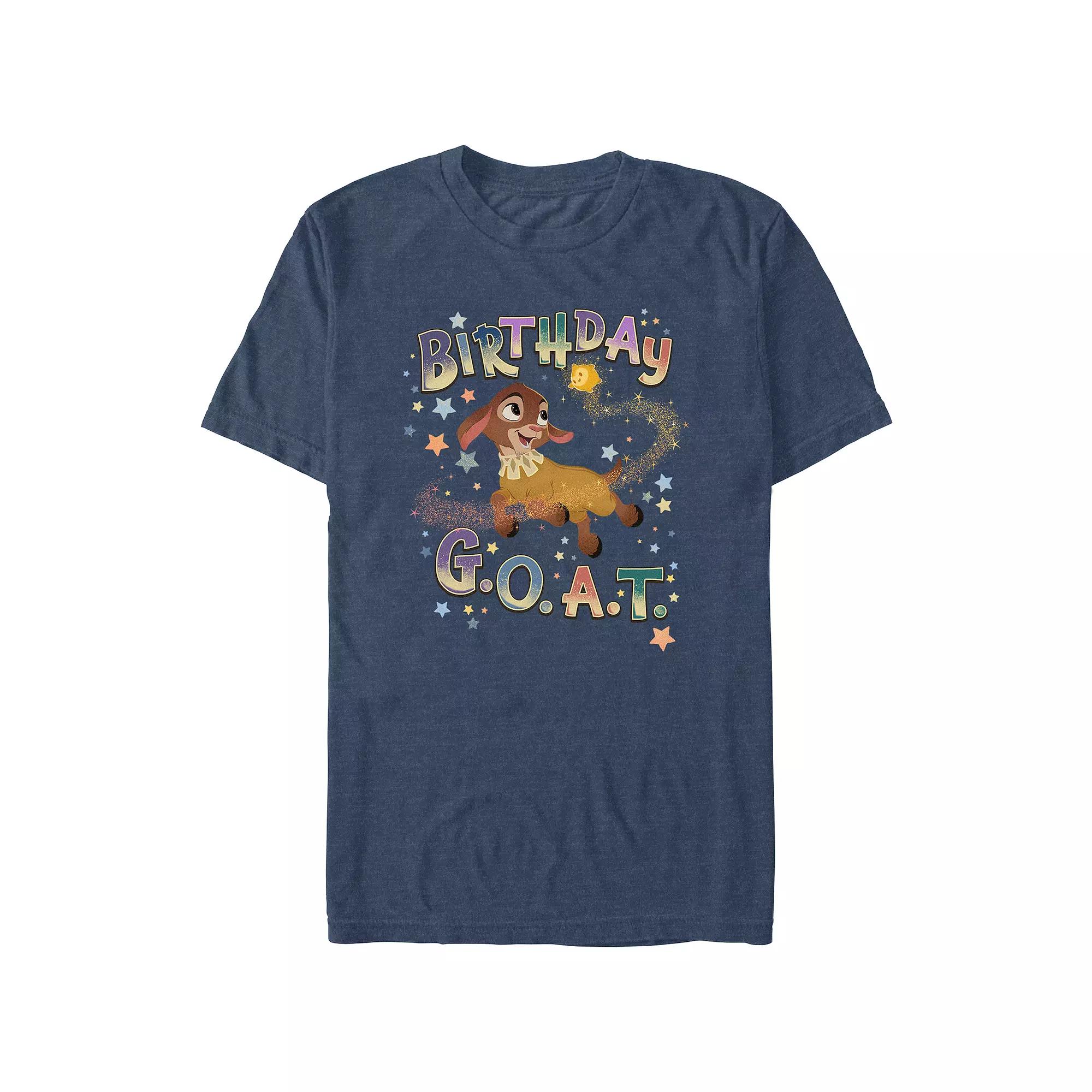 Men's Wish Birthday G.O.A.T. Graphic Tee,  Product Image