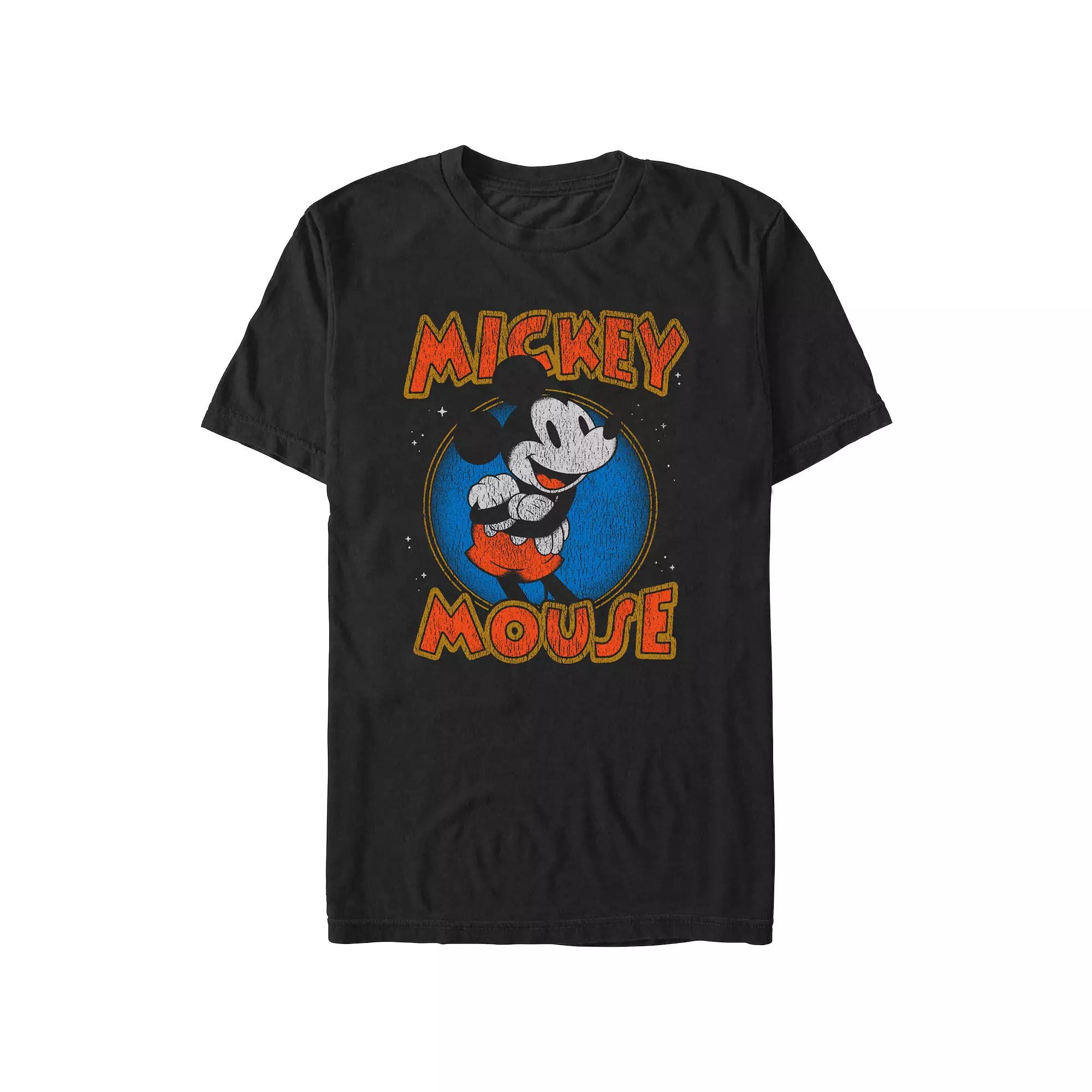 Men's Mickey & Friends Classic Mickey Comfort Colors  Graphic T-Shirt Product Image