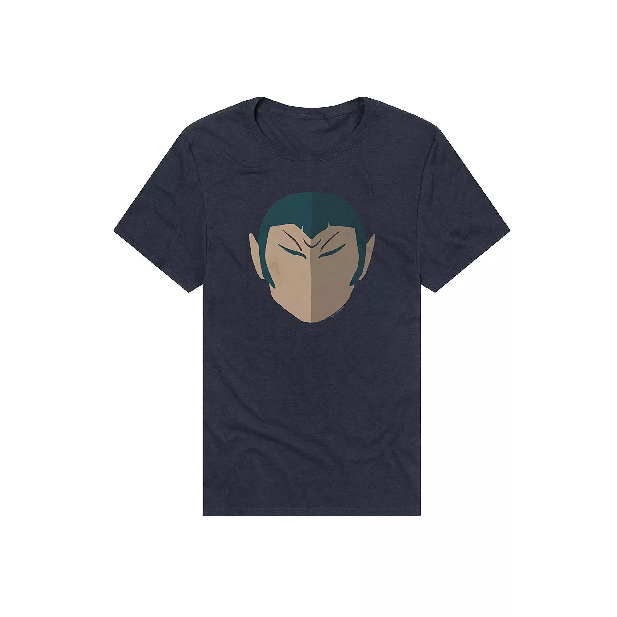 Men's Star Trek Romulan Commander Silhouette Graphic Tee, Size: XXL, Blue Product Image