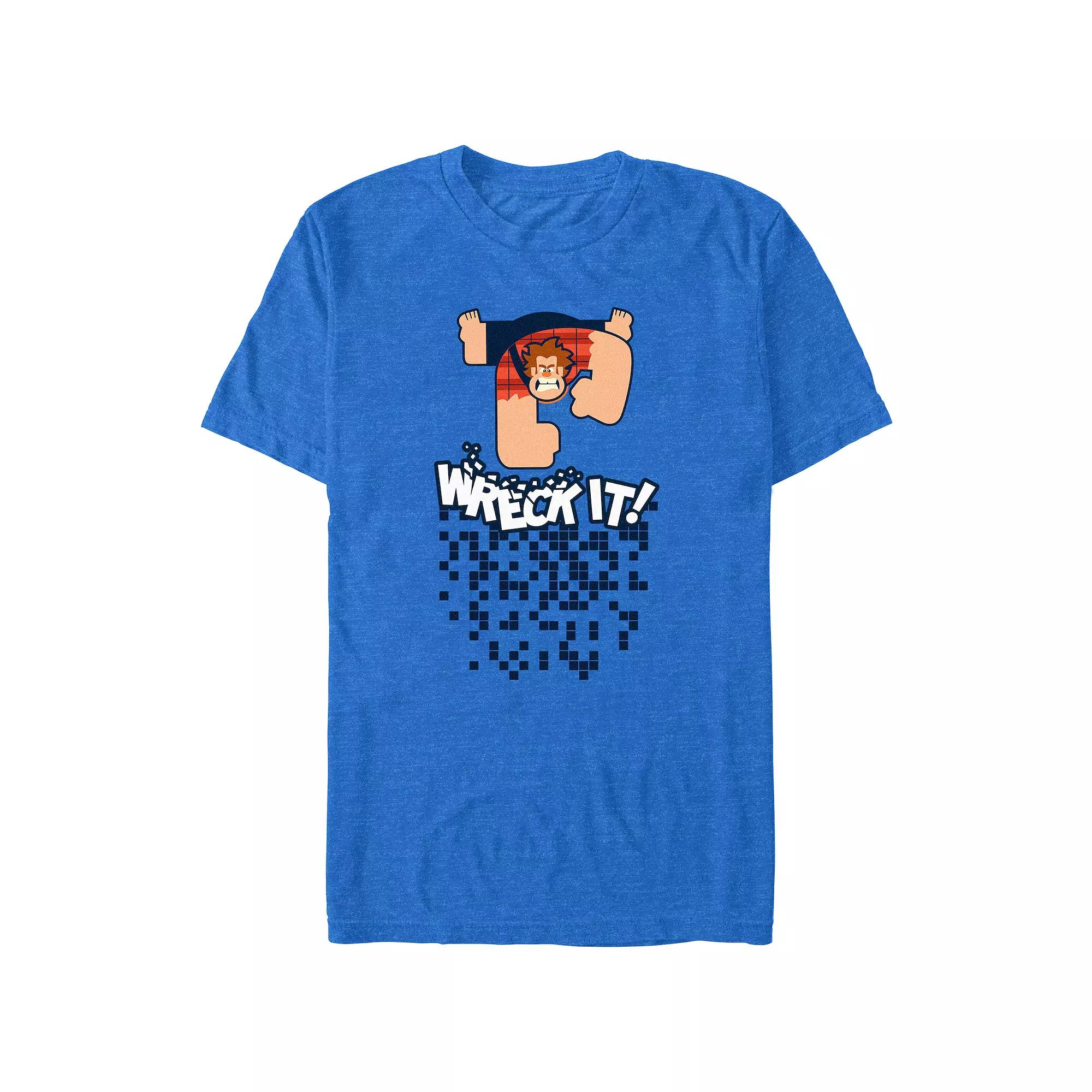 Big & Tall Wreck It Ralph Wrecking It Graphic Tee, Men's,  Product Image