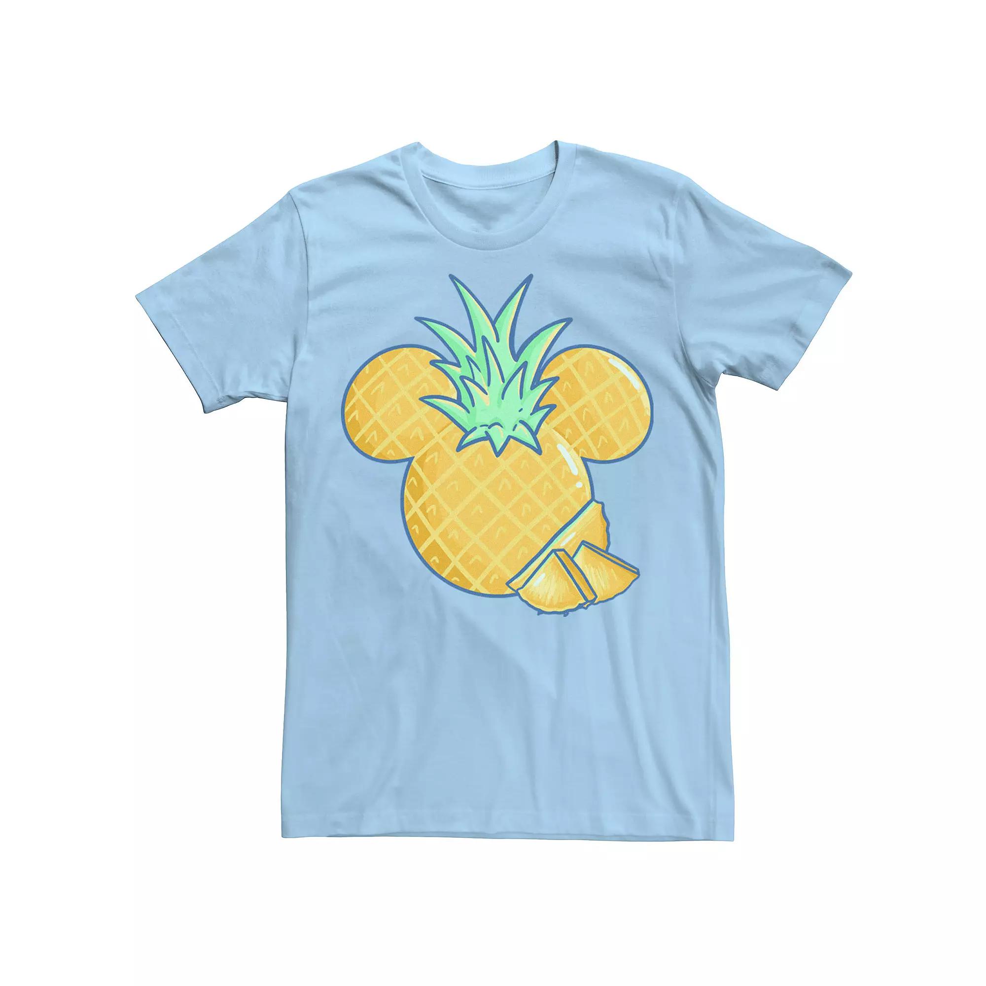 Disney's Mickey & Friends Mickey Pineapple Logo Men's Tee,  Product Image