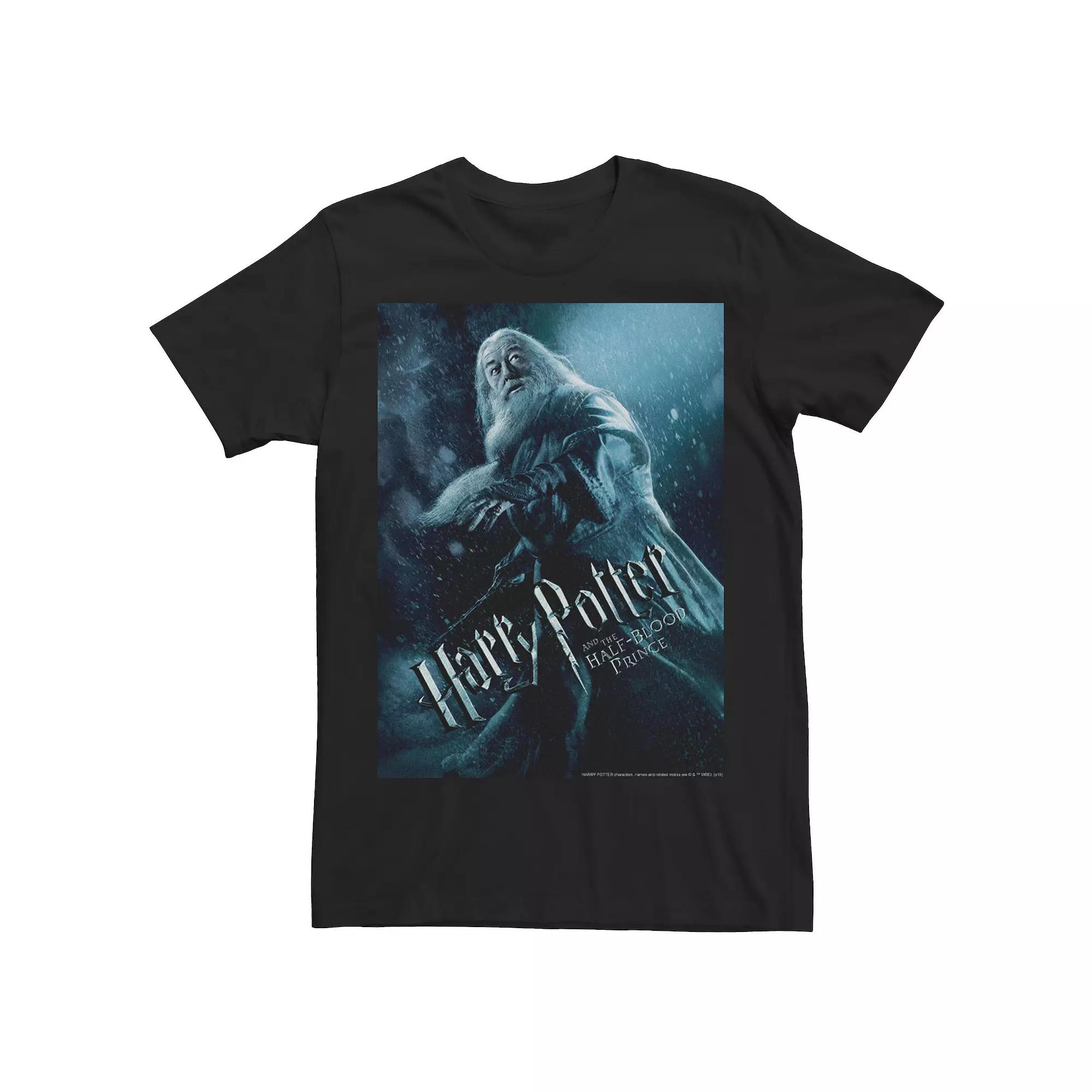 Big & Tall Harry Potter Half-Blood Prince Dumbledore Poster Tee, Men's,  Product Image