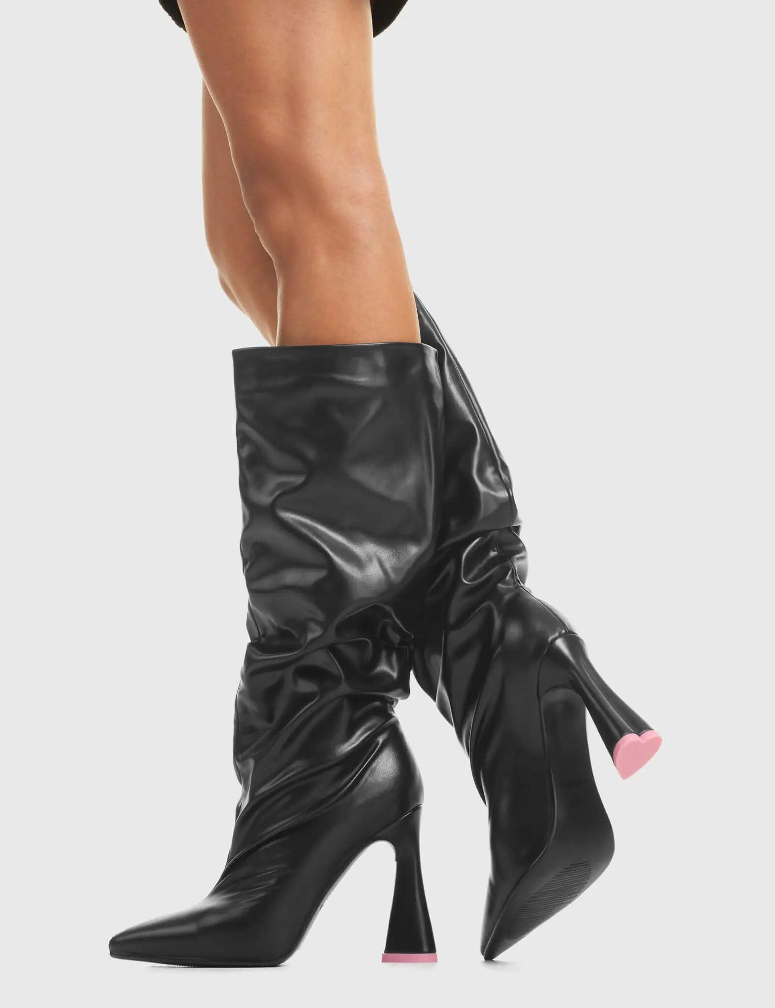 It's Giving Platform Calf Boots Product Image