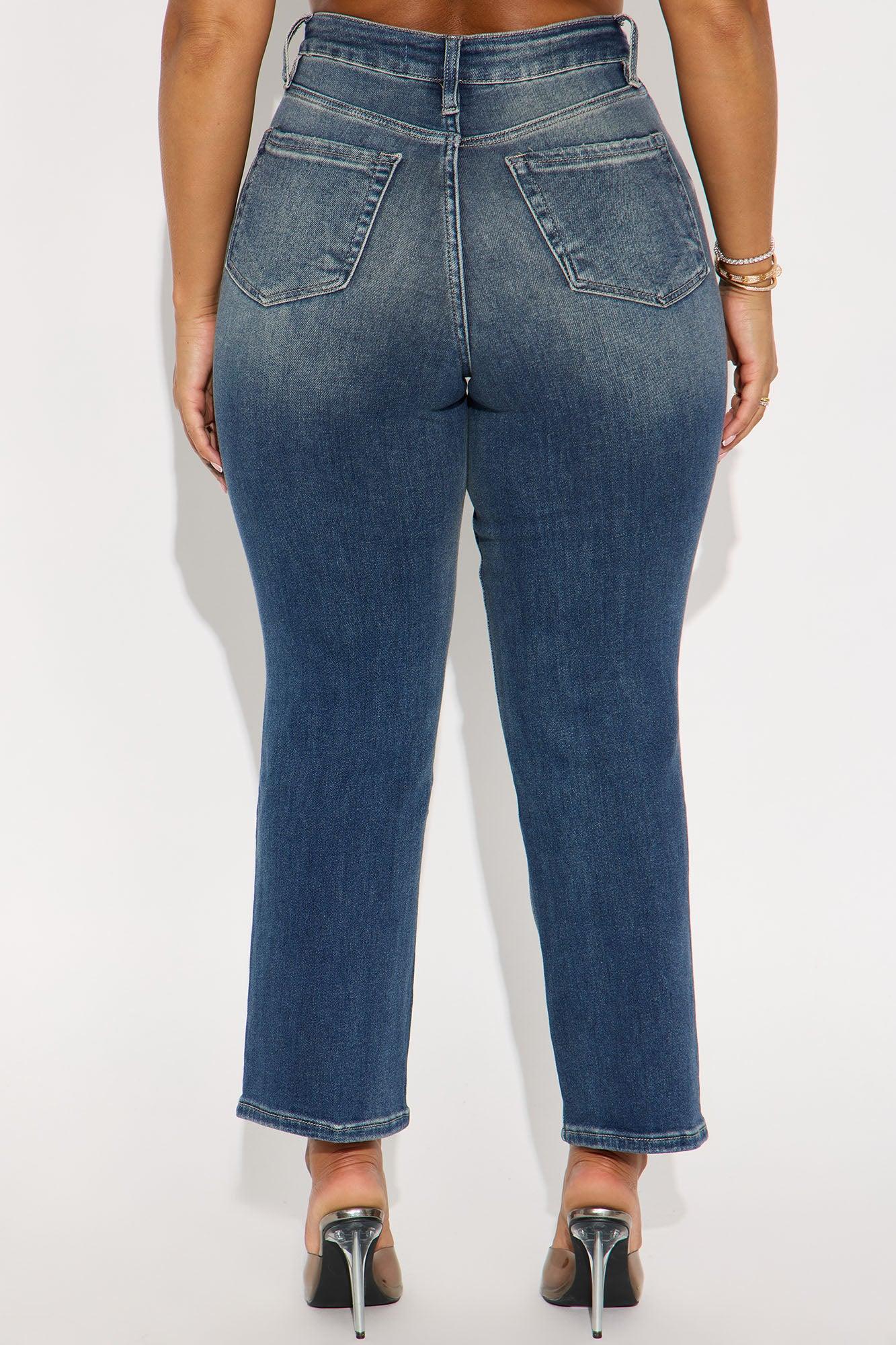 Manhattan Straight Leg Capri Jean - Light Wash Female Product Image